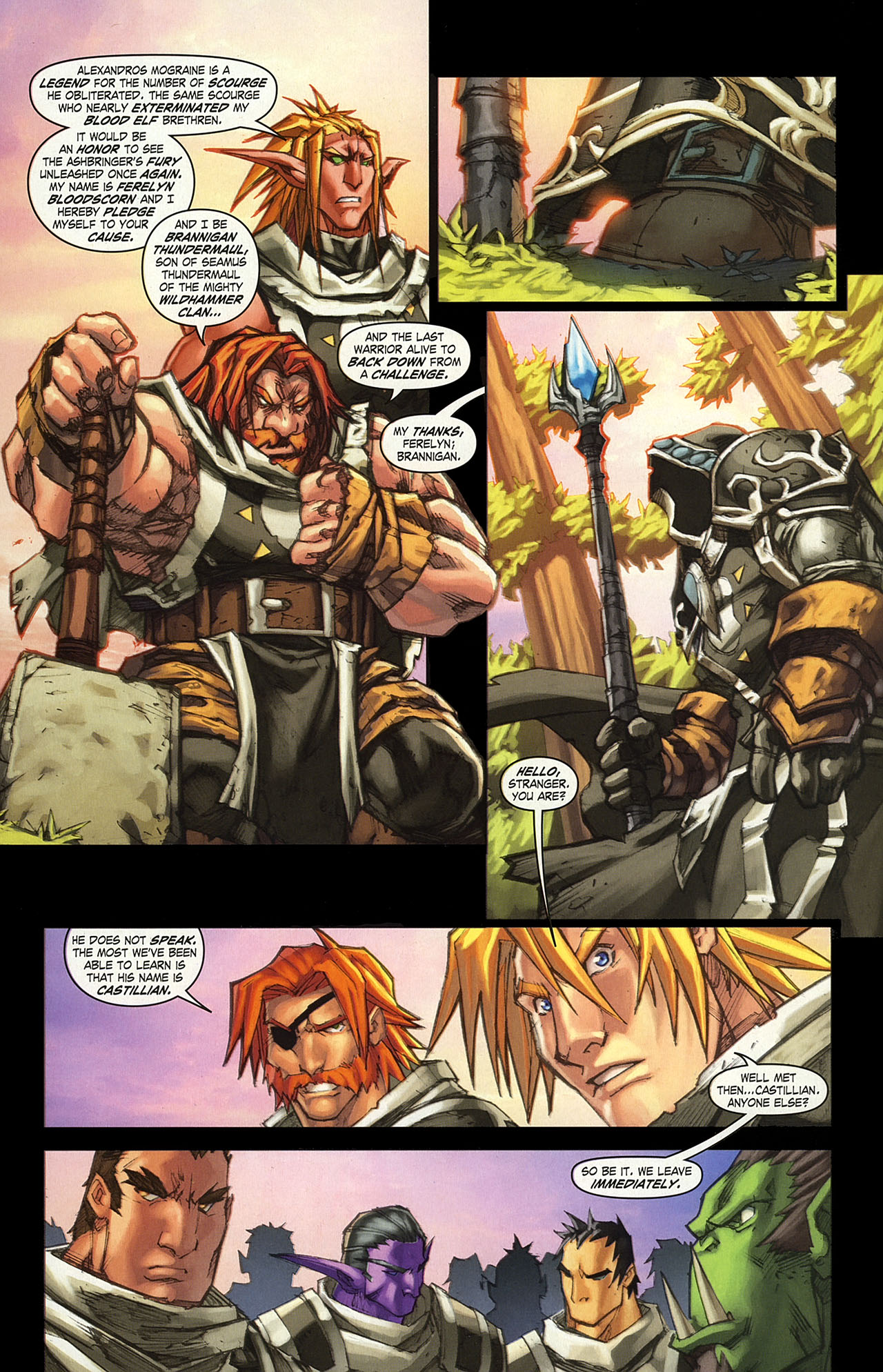 Read online World of Warcraft: Ashbringer comic -  Issue #3 - 5