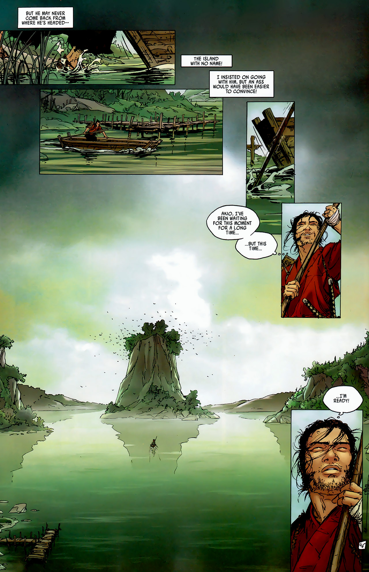Read online Samurai: Legend comic -  Issue #4 - 45