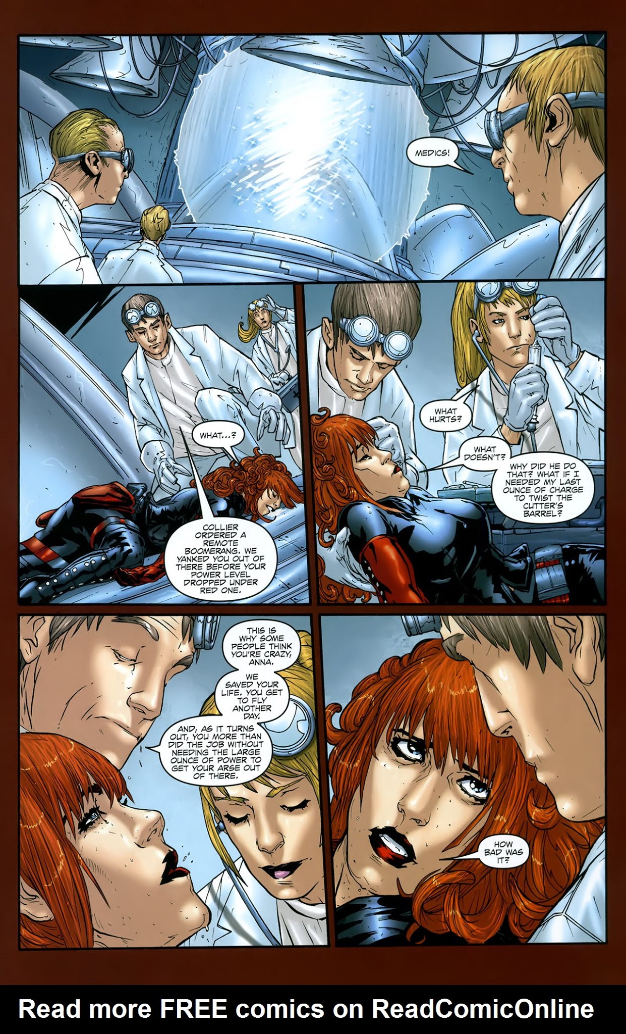 Read online Anna Mercury comic -  Issue #5 - 24