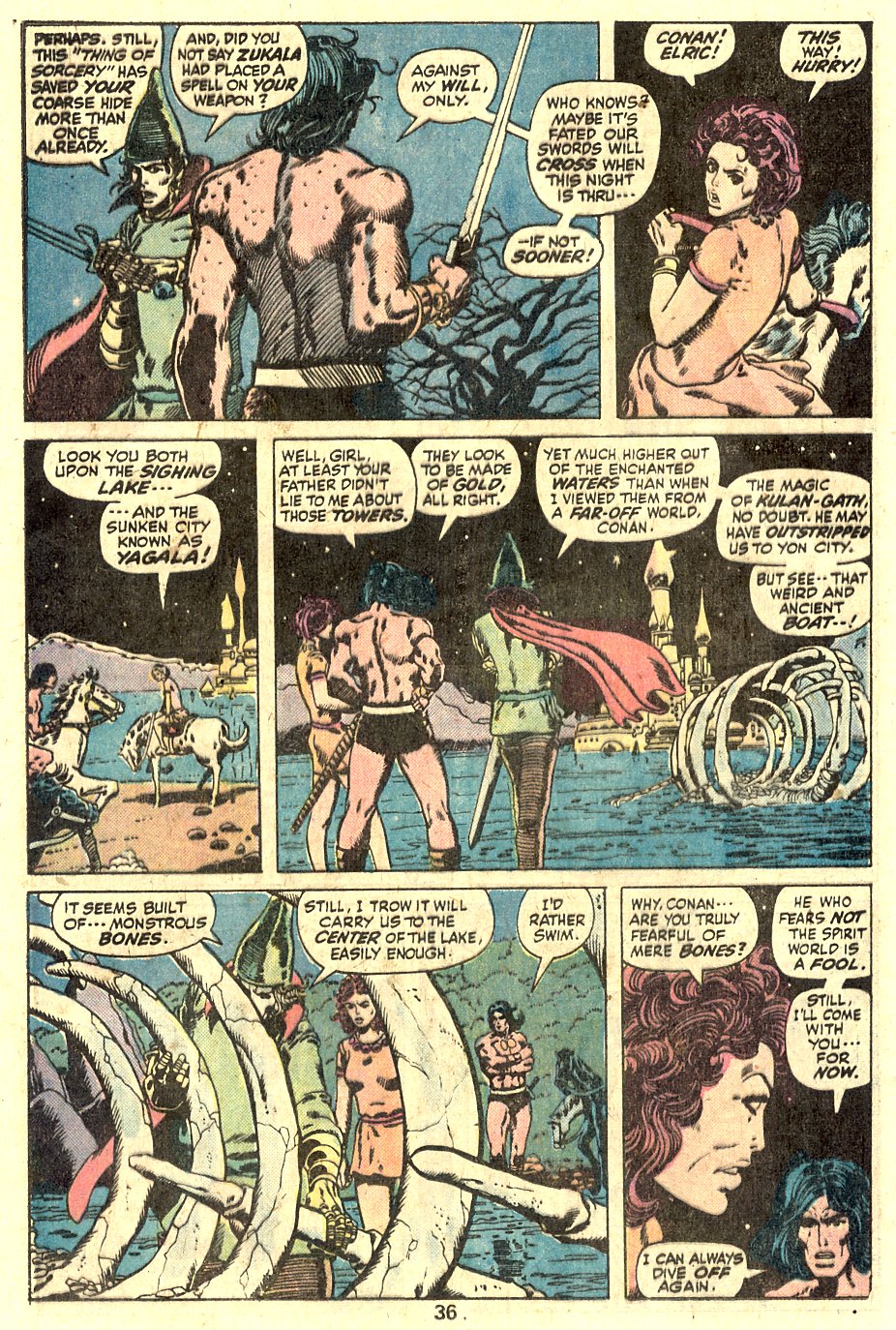 Read online Giant-Size Conan comic -  Issue #5 - 38