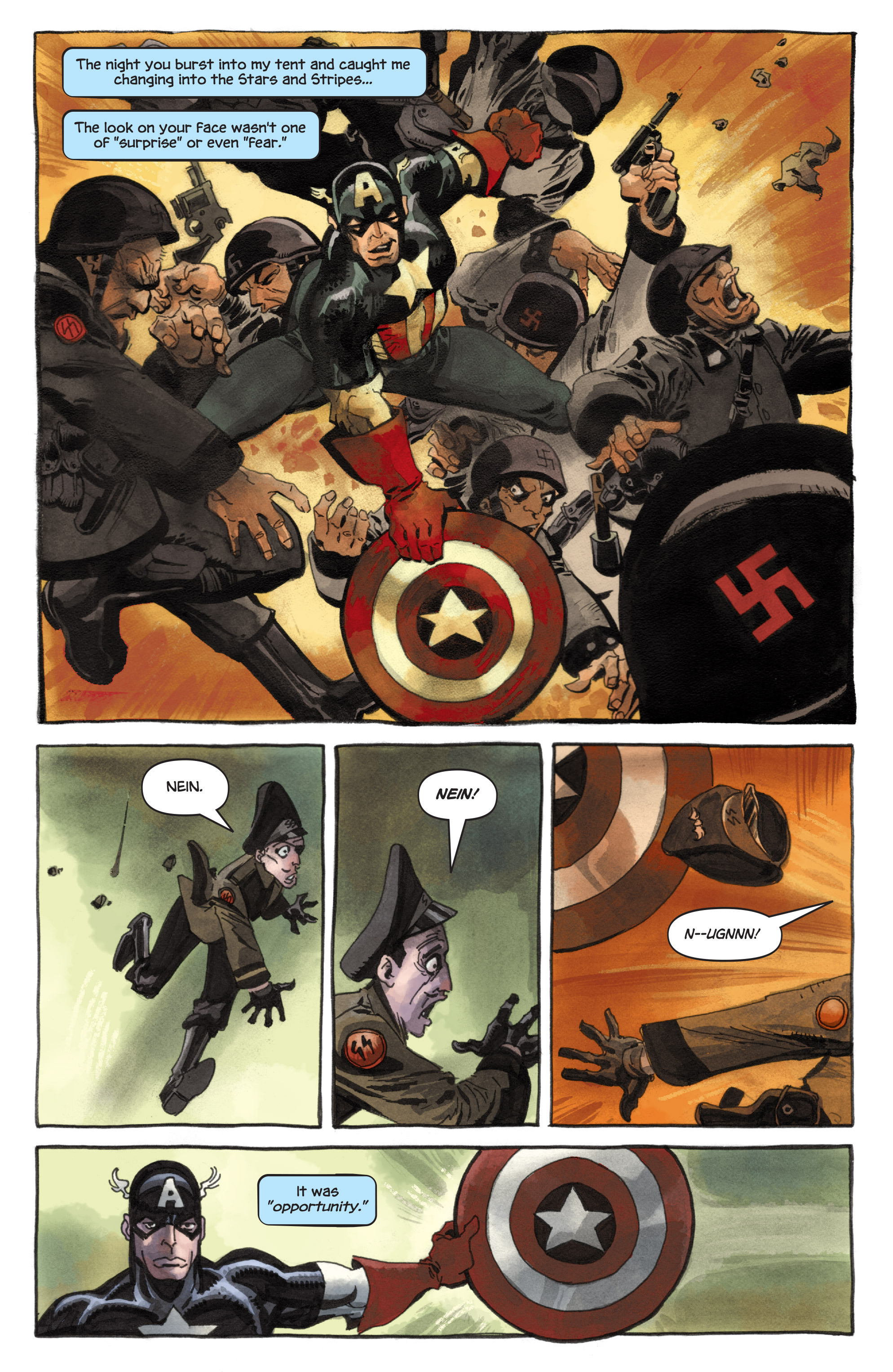 Read online Captain America: White comic -  Issue #3 - 8