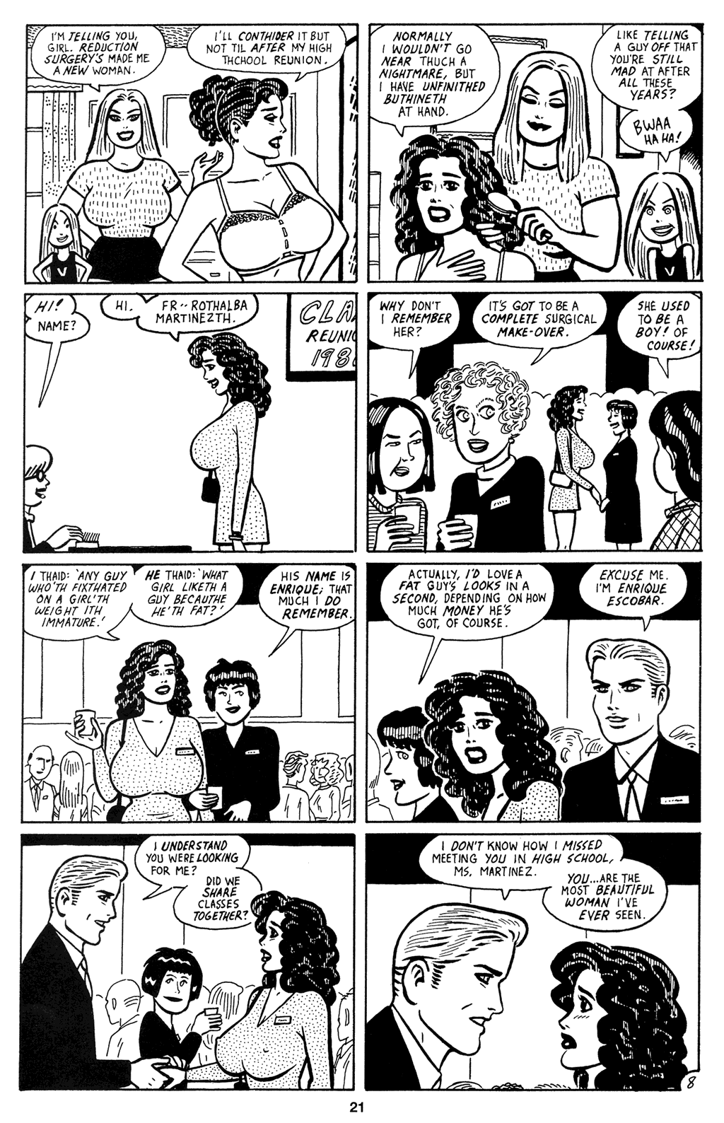 Read online Love and Rockets (2001) comic -  Issue #9 - 23