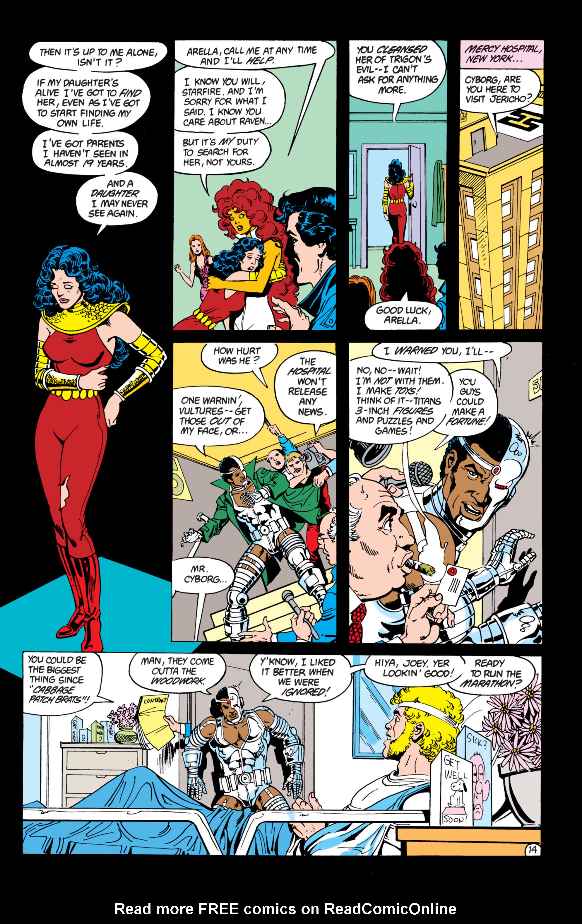 Read online The New Teen Titans (1984) comic -  Issue #6 - 14