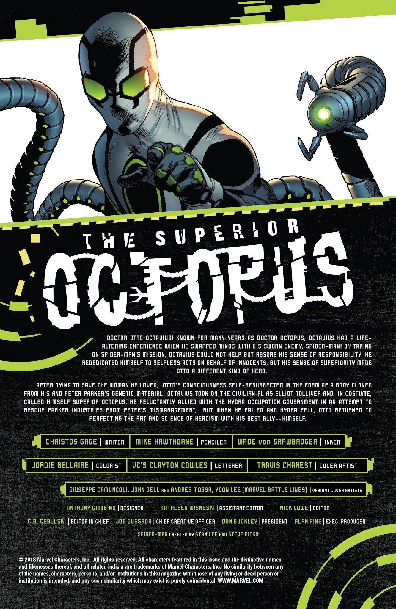 Read online Superior Octopus comic -  Issue #1 - 2