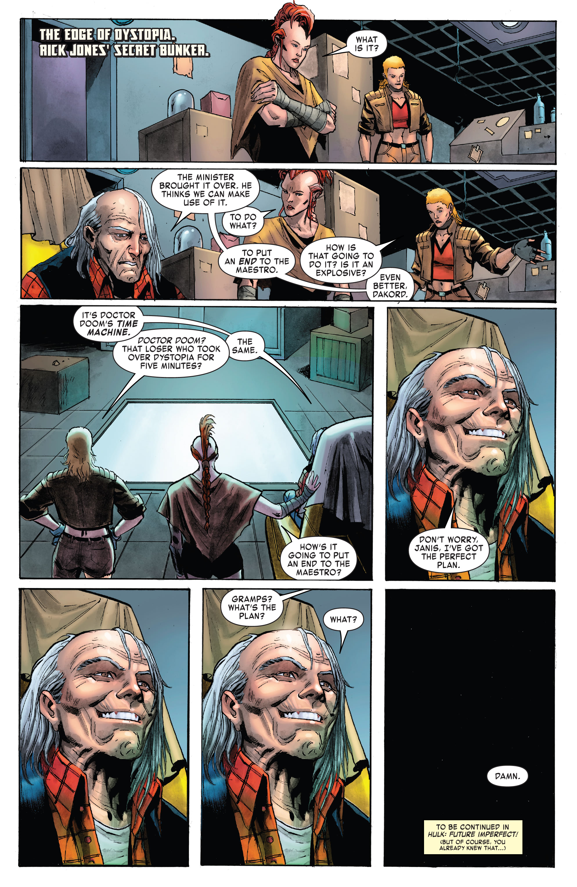 Read online Maestro: World War M comic -  Issue #5 - 23