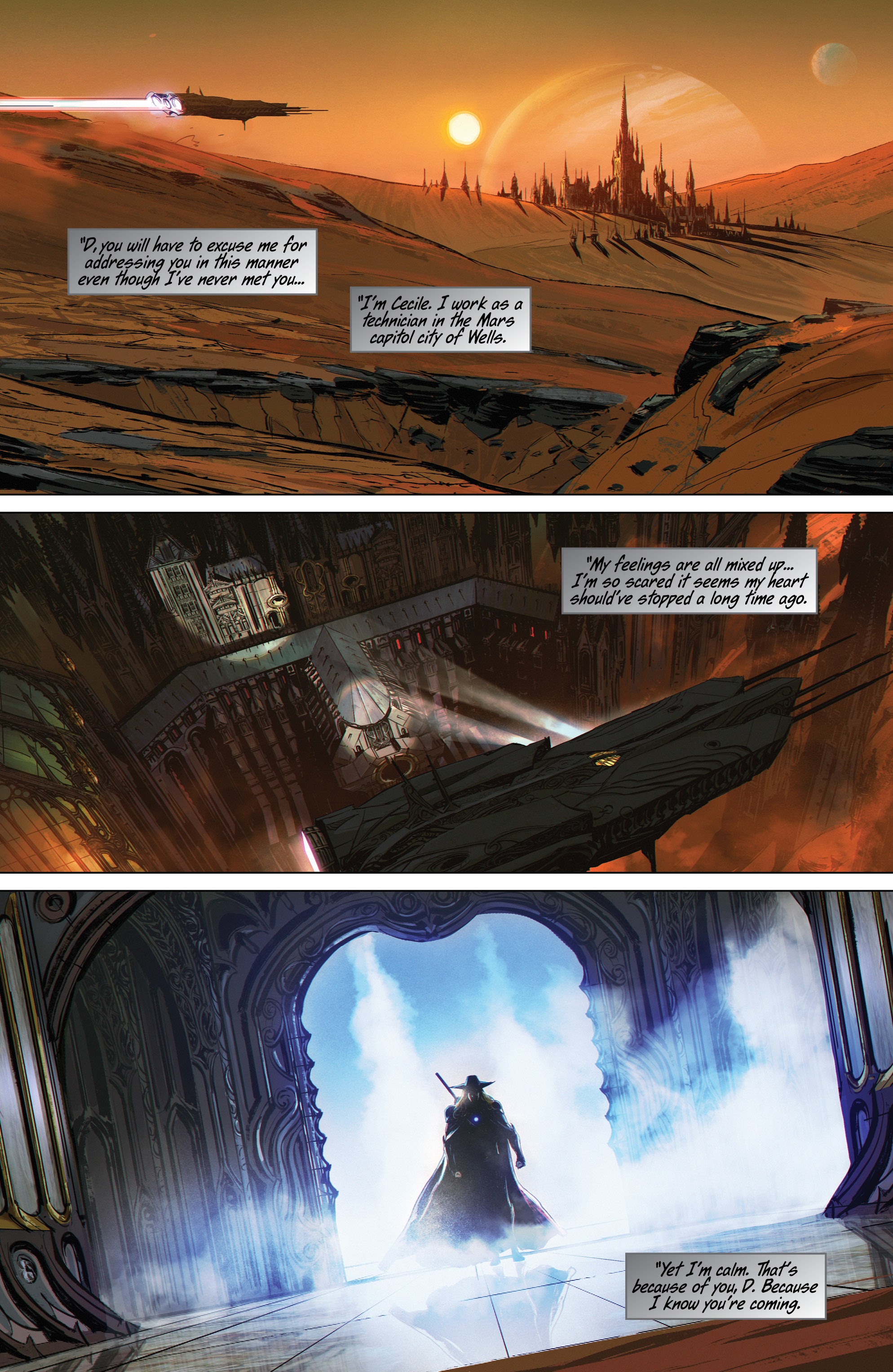 Read online Vampire Hunter D: Message from Mars comic -  Issue #1 - 3
