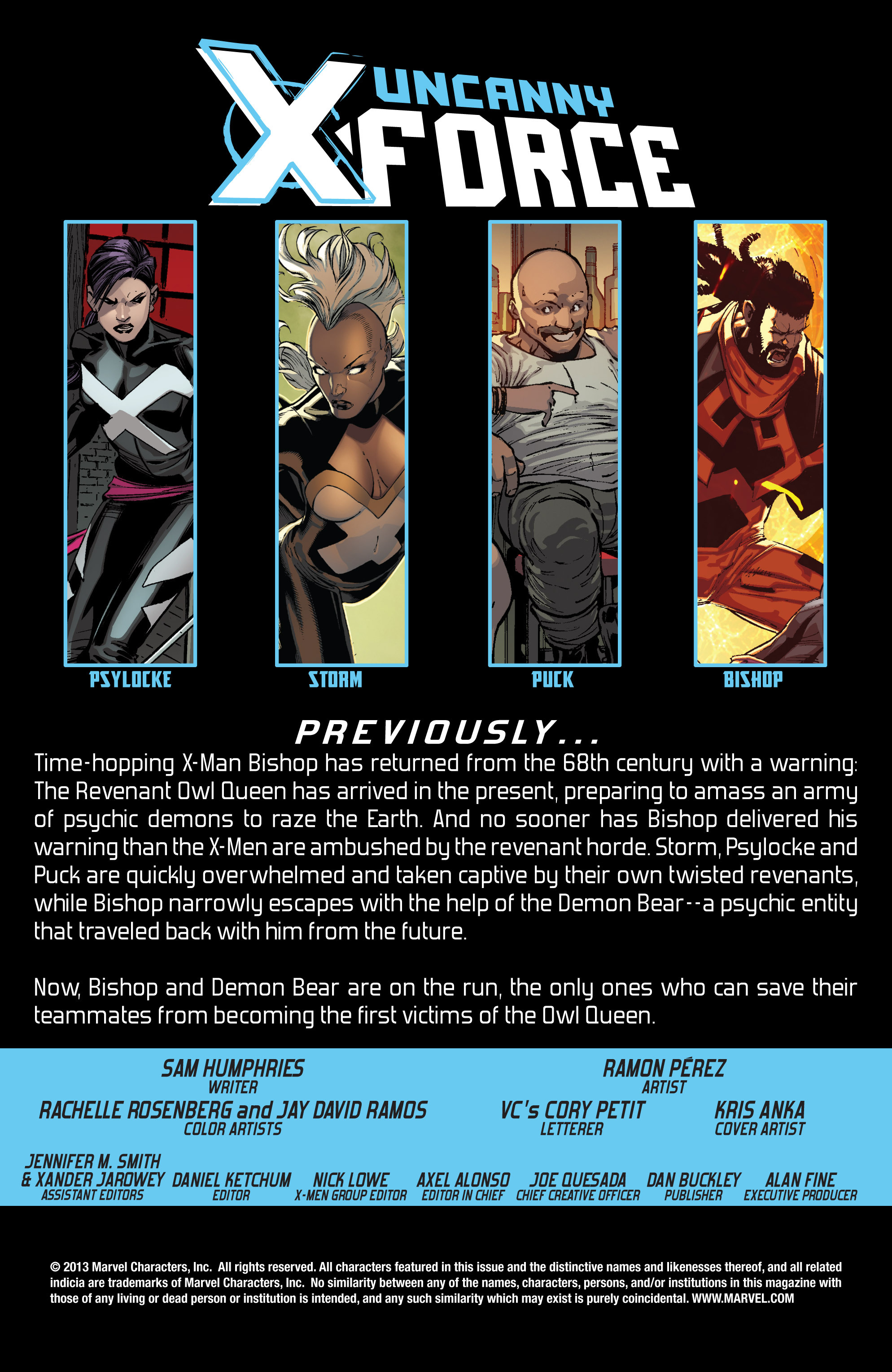 Read online Uncanny X-Force (2013) comic -  Issue #11 - 2
