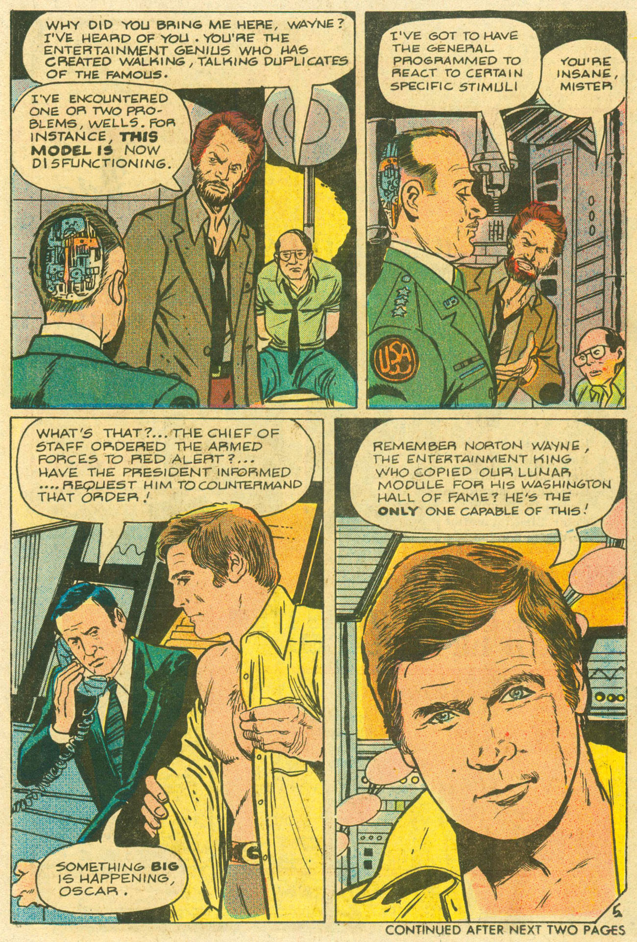 Read online The Six Million Dollar Man [comic] comic -  Issue #7 - 21