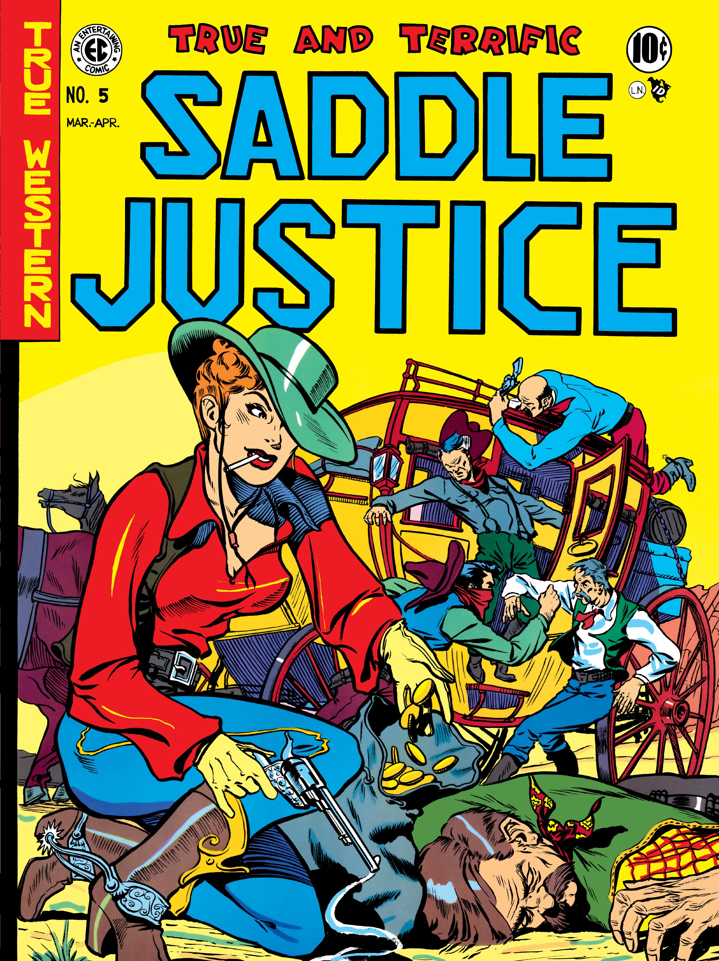 Read online The EC Archives: Saddle Justice comic -  Issue # TPB (Part 1) - 79