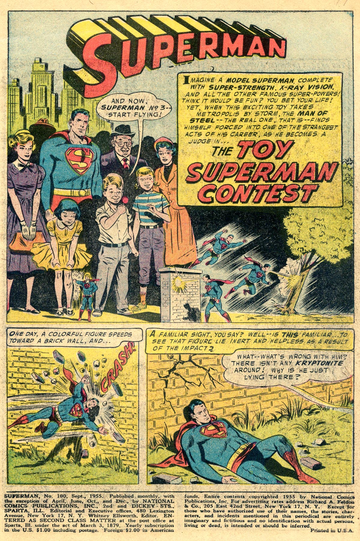 Read online Superman (1939) comic -  Issue #100 - 3