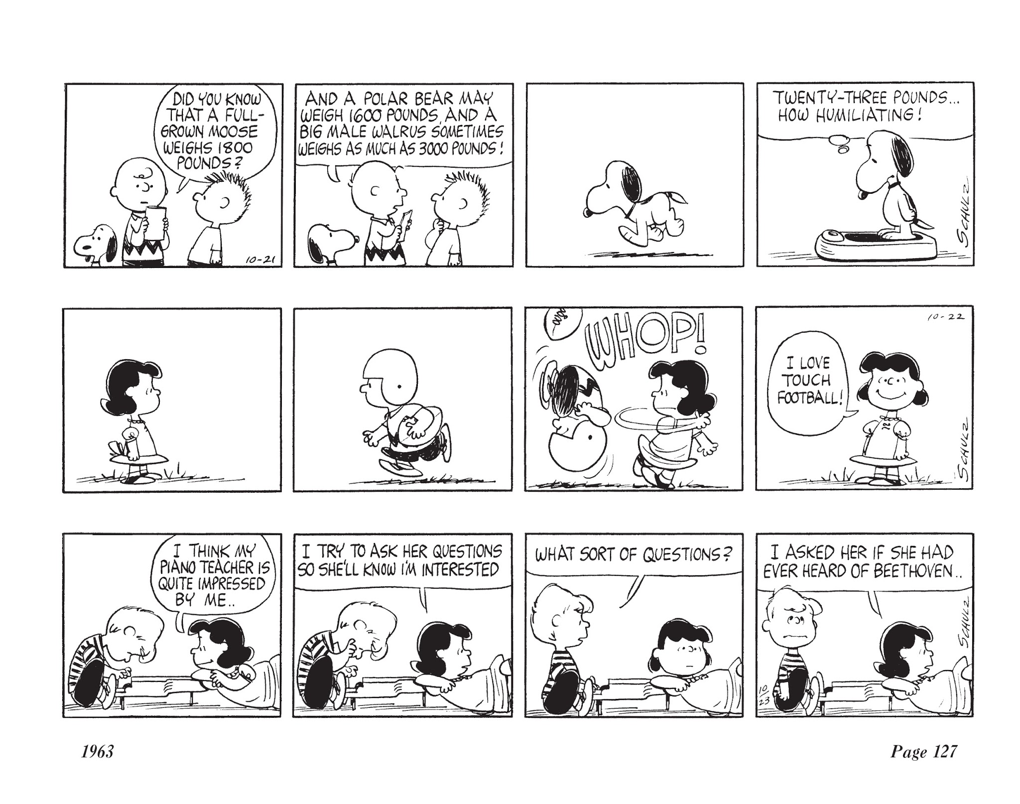Read online The Complete Peanuts comic -  Issue # TPB 7 - 138