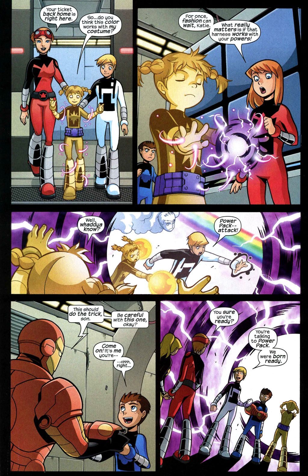Read online Avengers and Power Pack Assemble! comic -  Issue #4 - 19