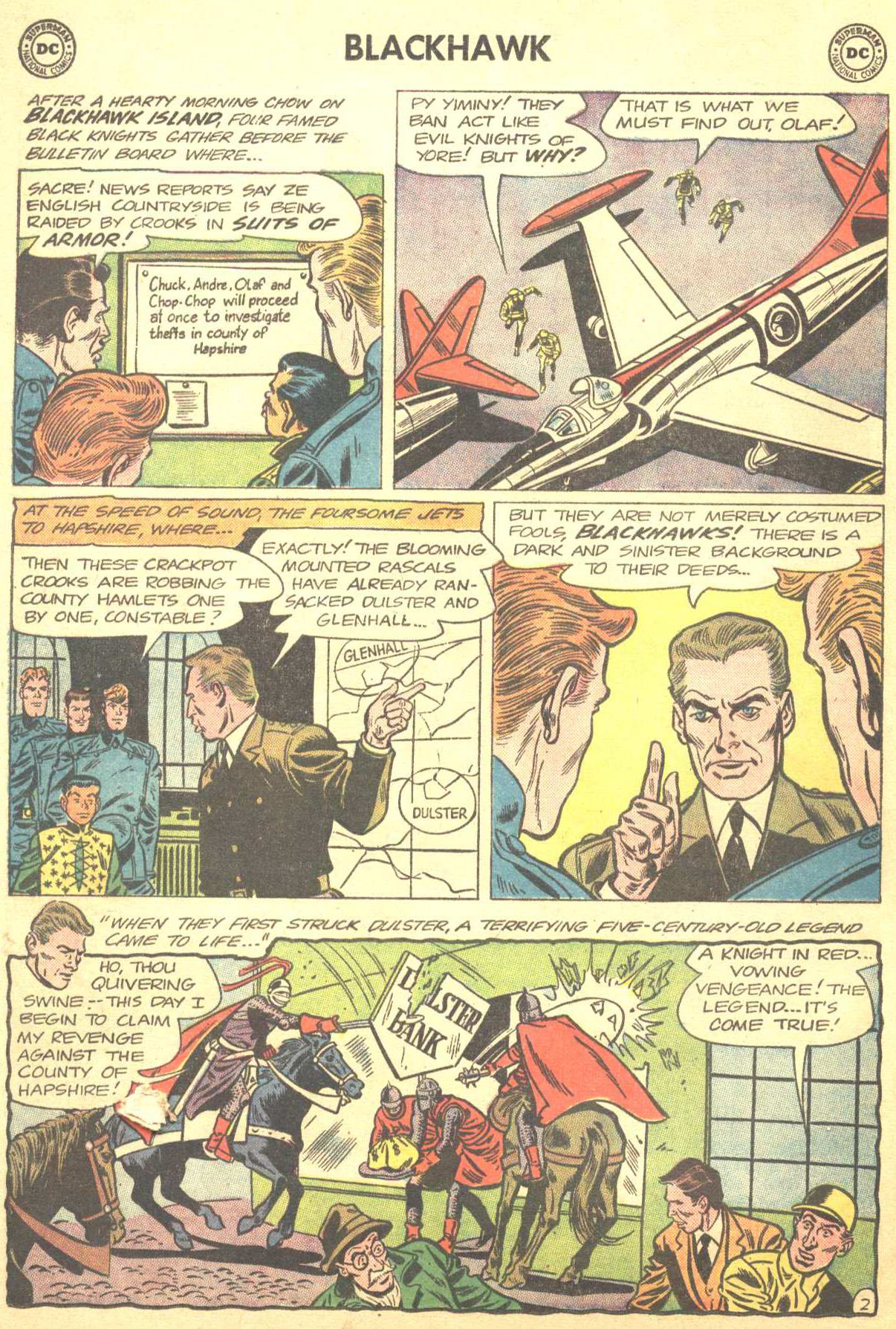 Read online Blackhawk (1957) comic -  Issue #190 - 3