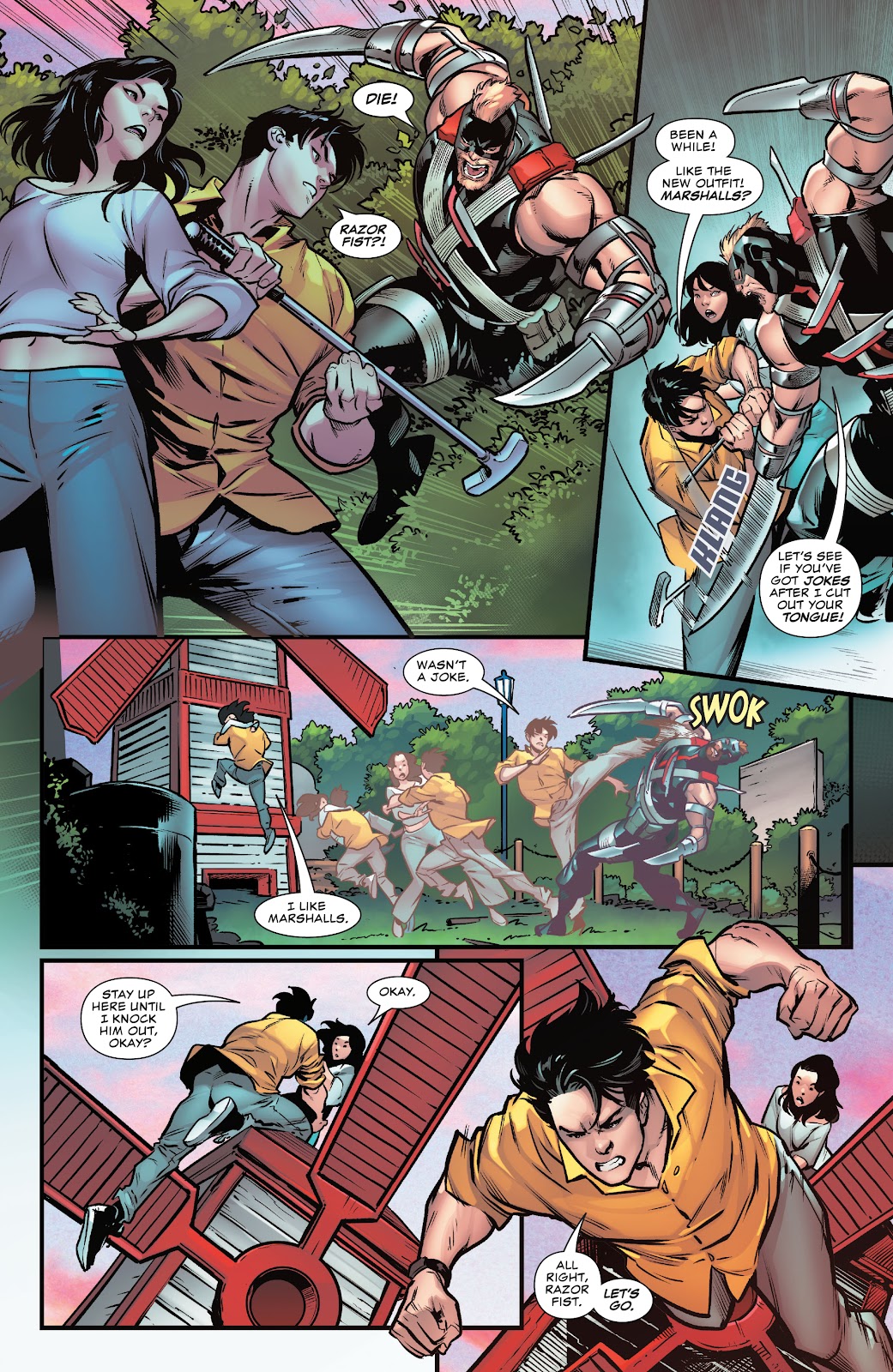 Shang-Chi and the Ten Rings issue 1 - Page 11