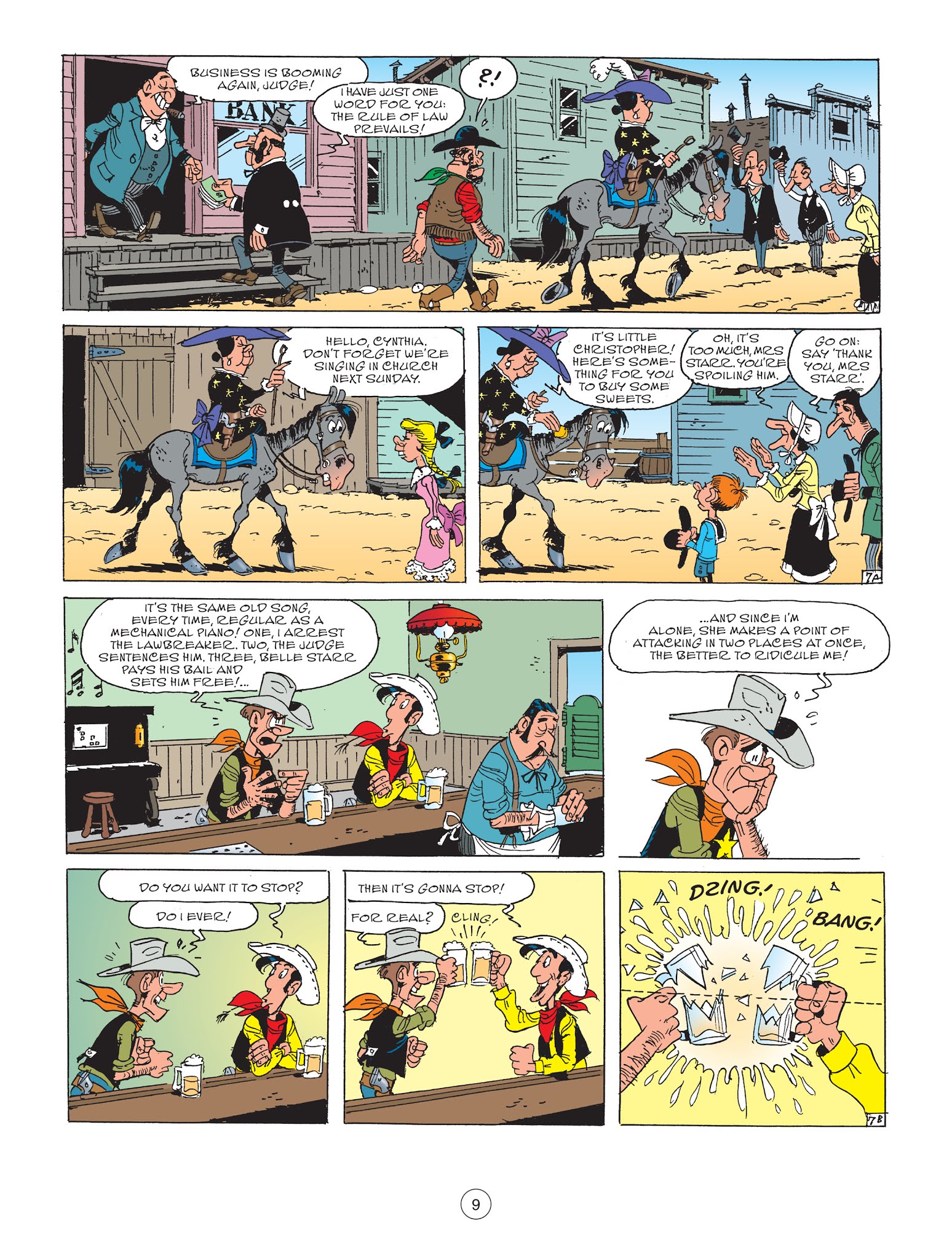 Read online A Lucky Luke Adventure comic -  Issue #67 - 10