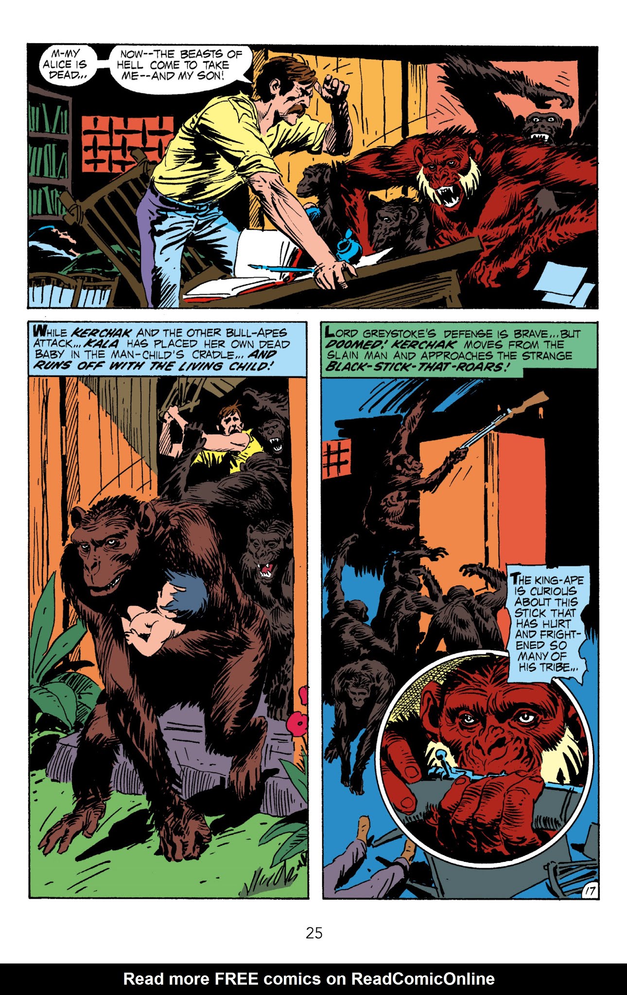 Read online Edgar Rice Burroughs' Tarzan The Joe Kubert Years comic -  Issue # TPB 1 (Part 1) - 27