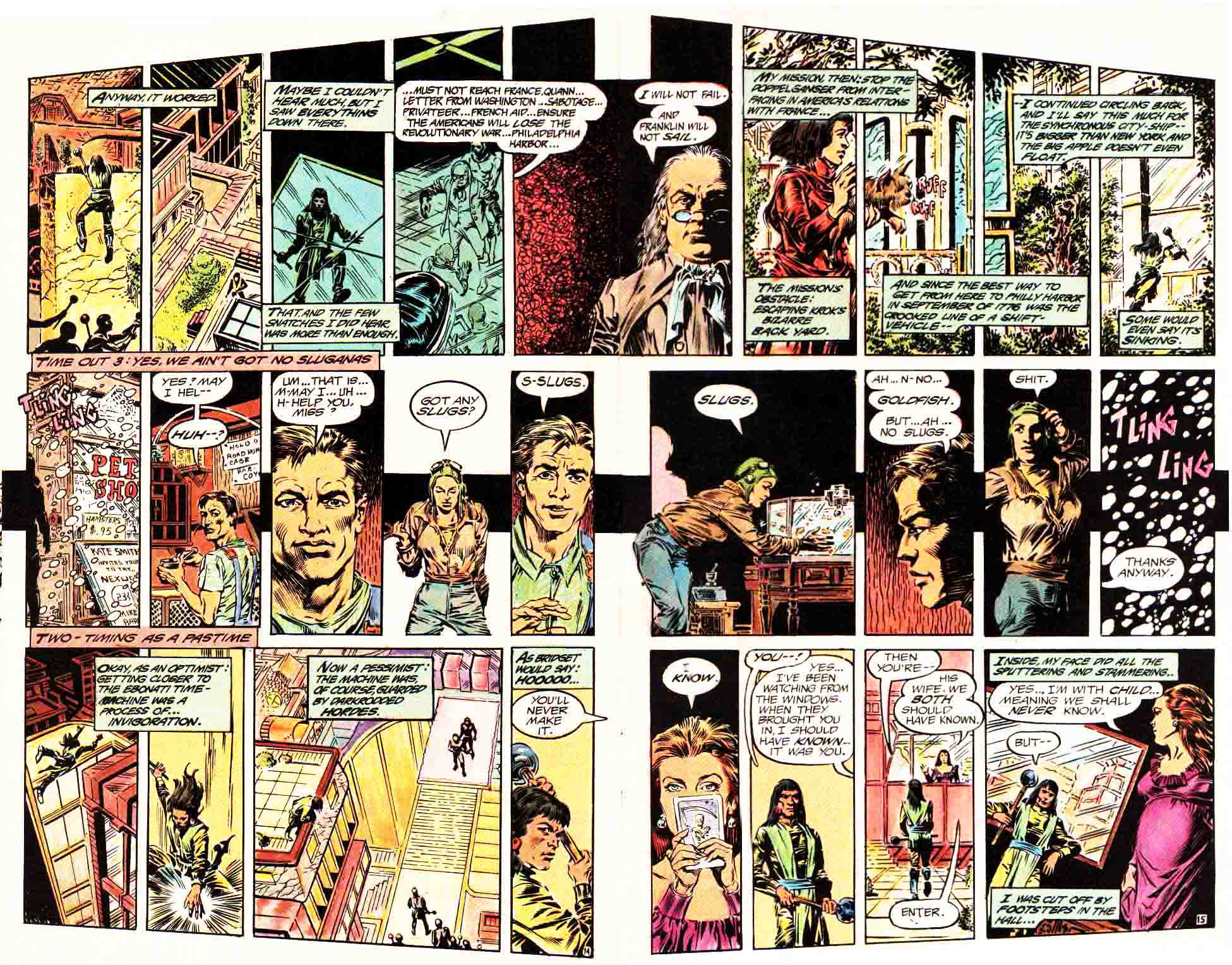 Read online Aztec Ace comic -  Issue #2 - 15