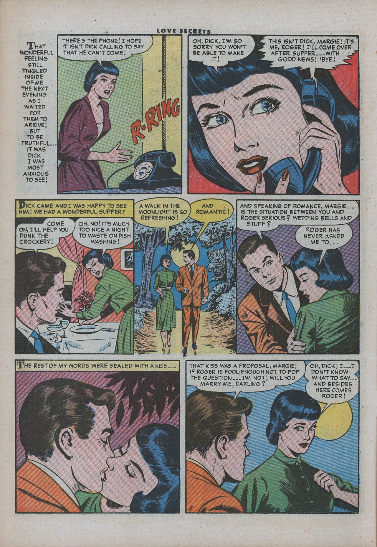 Read online Love Secrets (1953) comic -  Issue #50 - 16