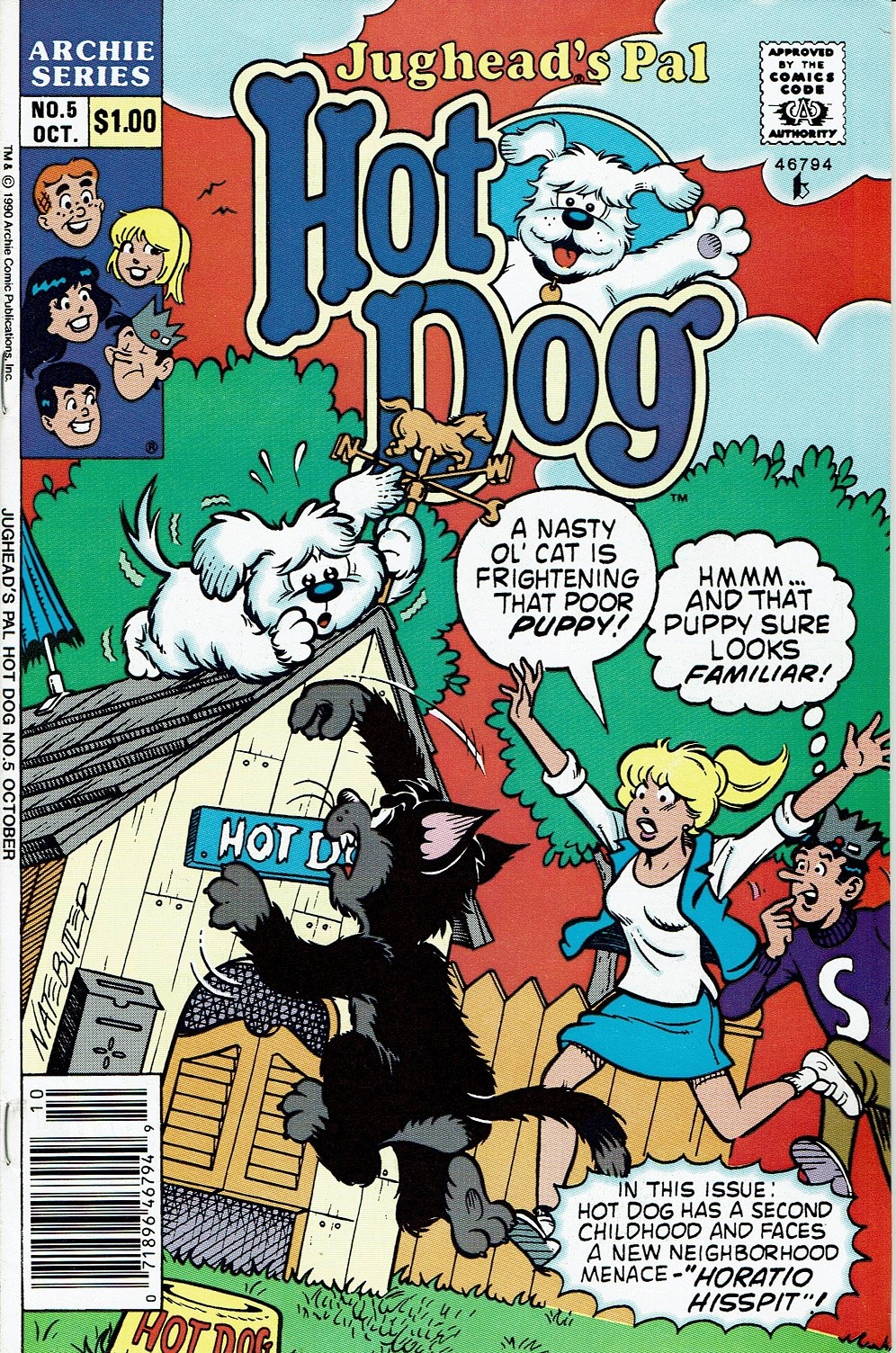 Read online Jughead's Pal Hot Dog comic -  Issue #5 - 1
