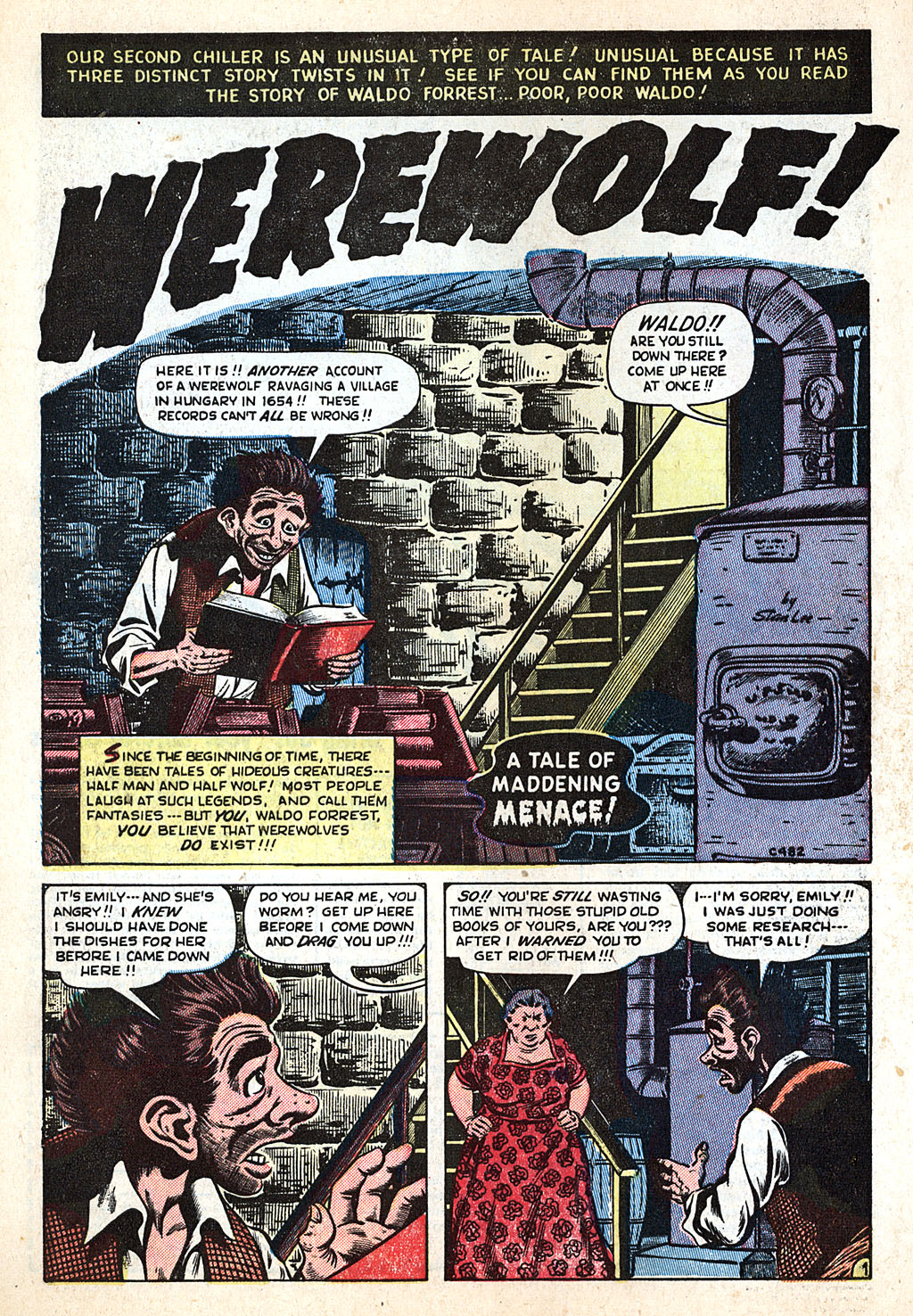 Read online Menace comic -  Issue #3 - 10