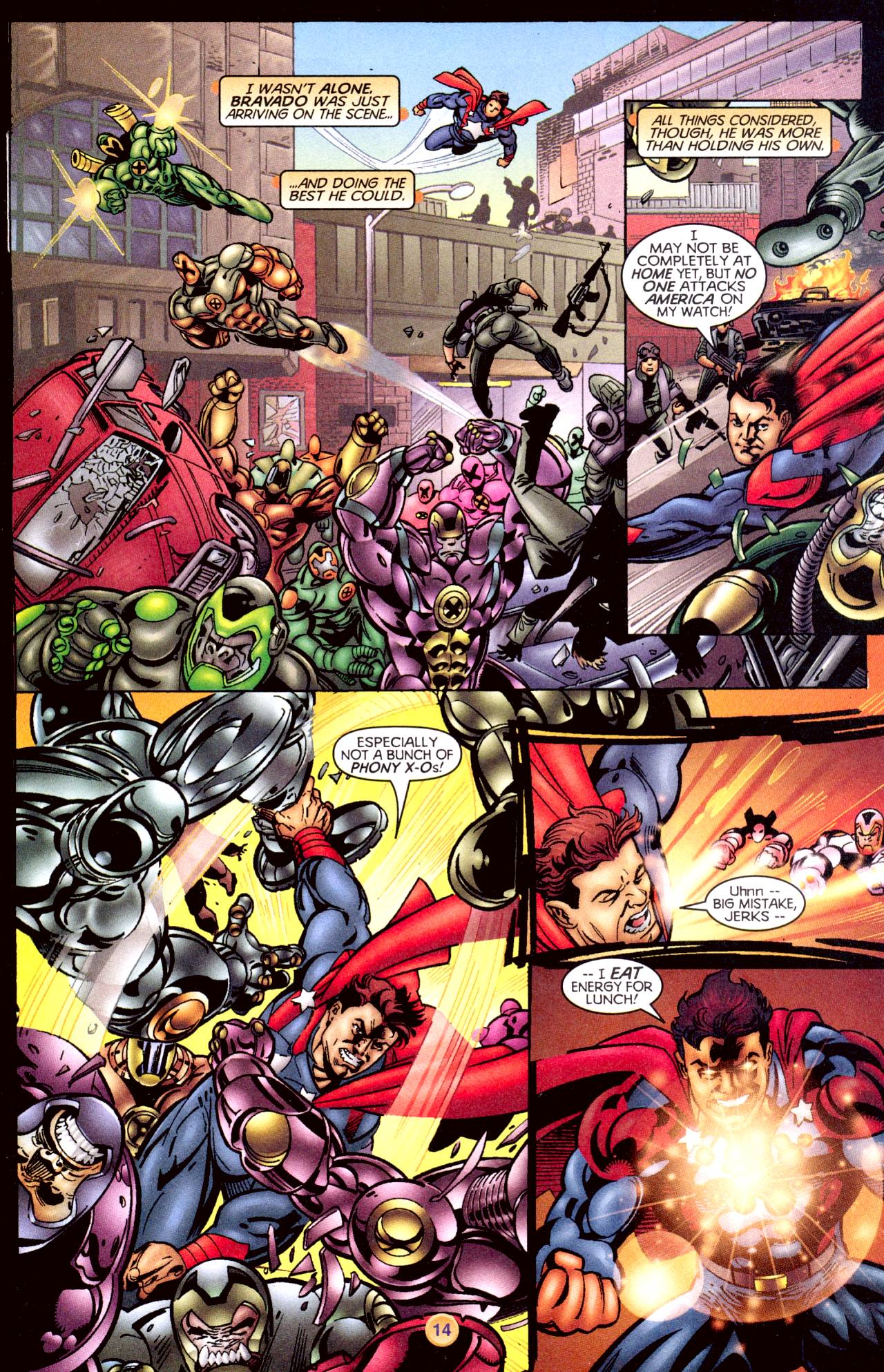 Read online X-O Manowar (1996) comic -  Issue #13 - 12