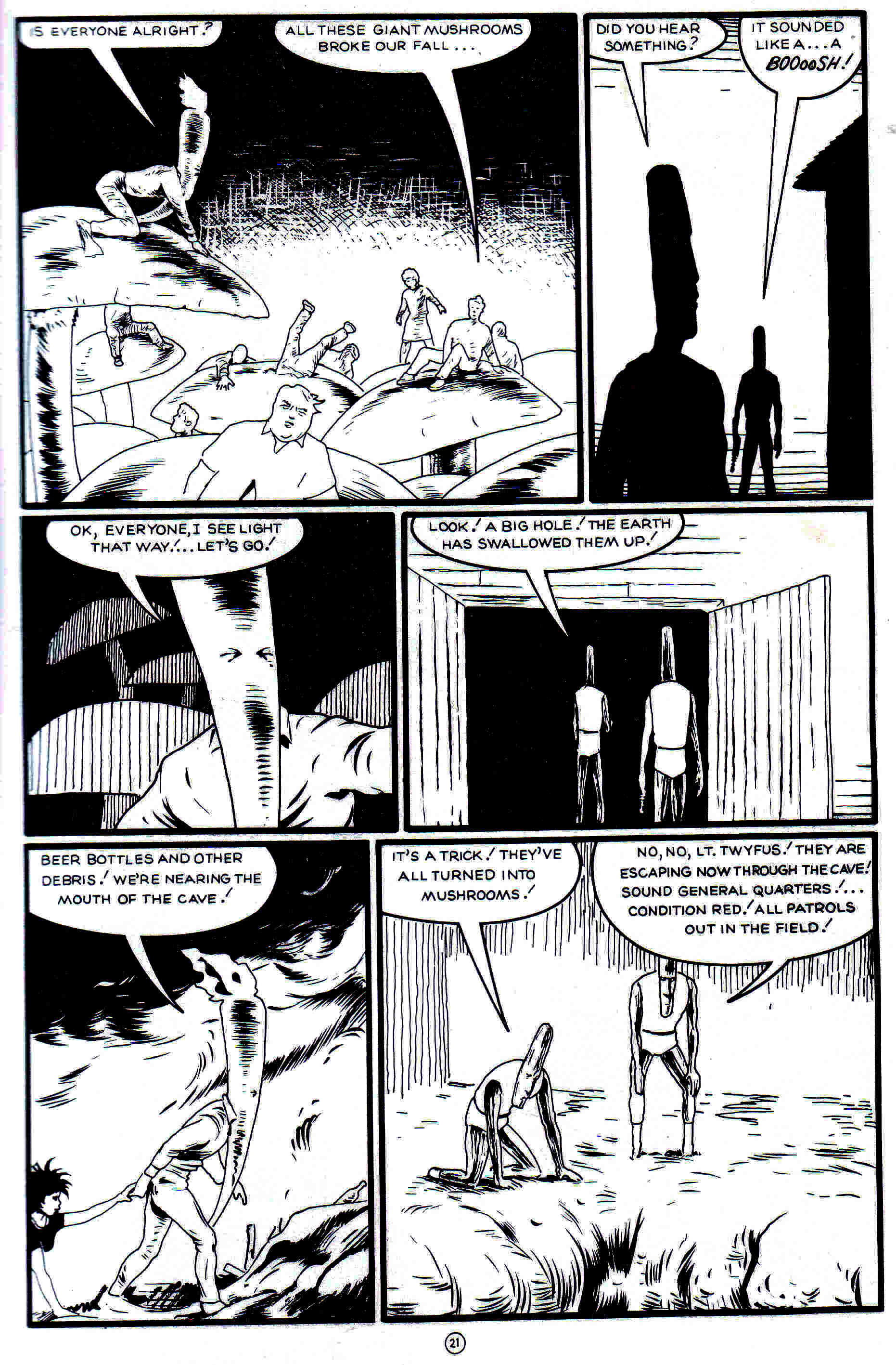 Read online Flaming Carrot Comics (1988) comic -  Issue #22 - 23