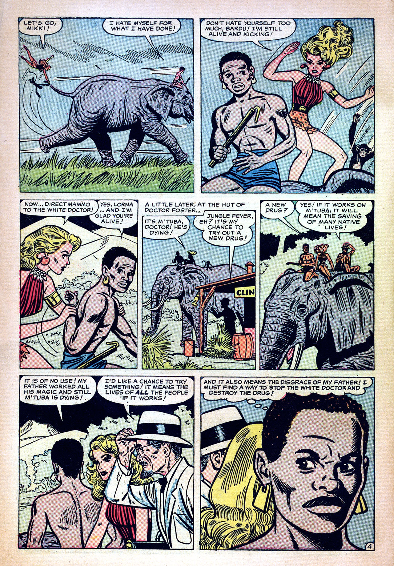 Read online Lorna, The Jungle Girl comic -  Issue #19 - 6