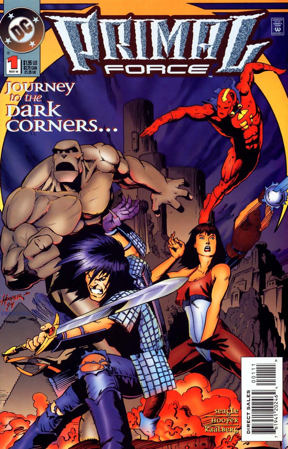 Read online Primal Force comic -  Issue #1 - 1