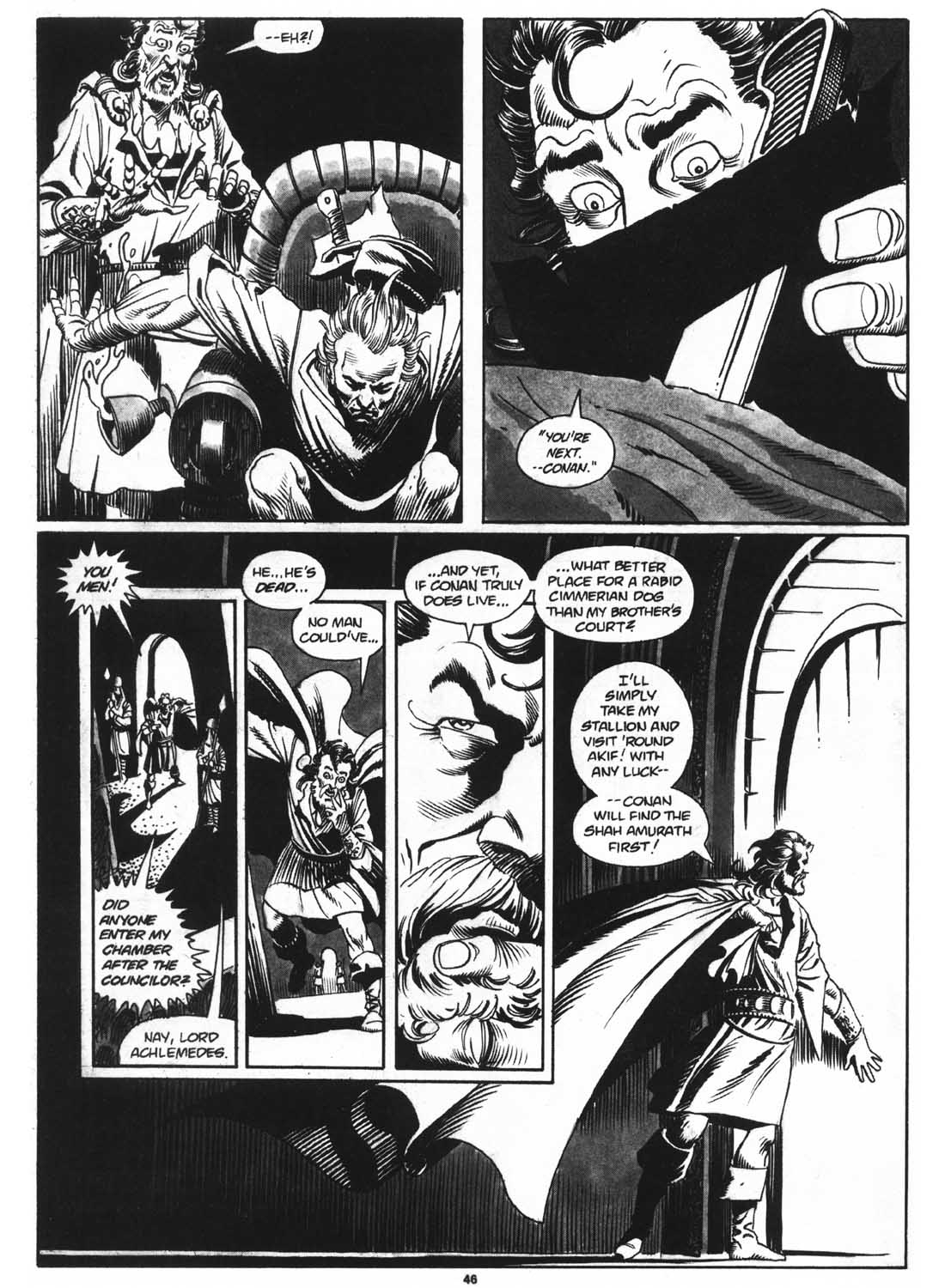 The Savage Sword Of Conan issue 160 - Page 48