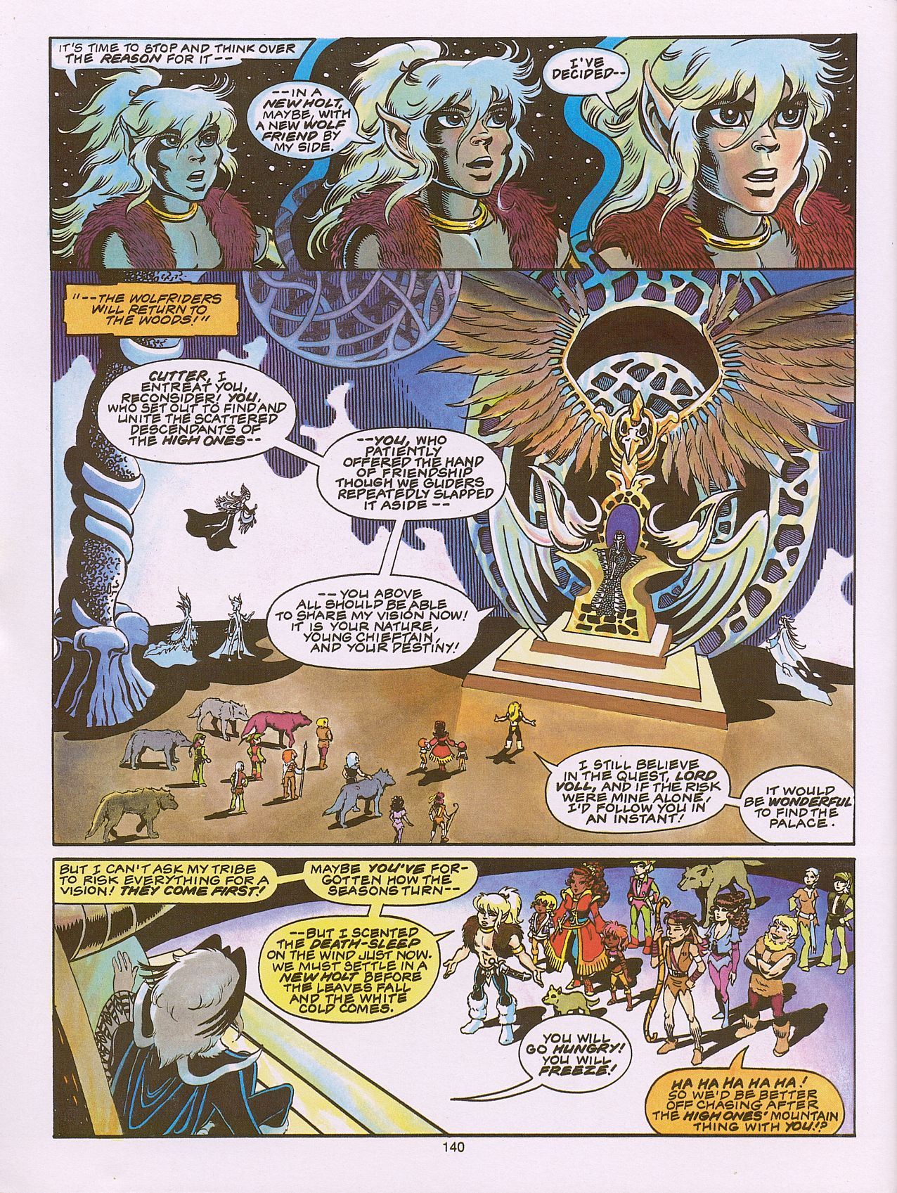 Read online ElfQuest (Starblaze Edition) comic -  Issue # TPB 3 - 139