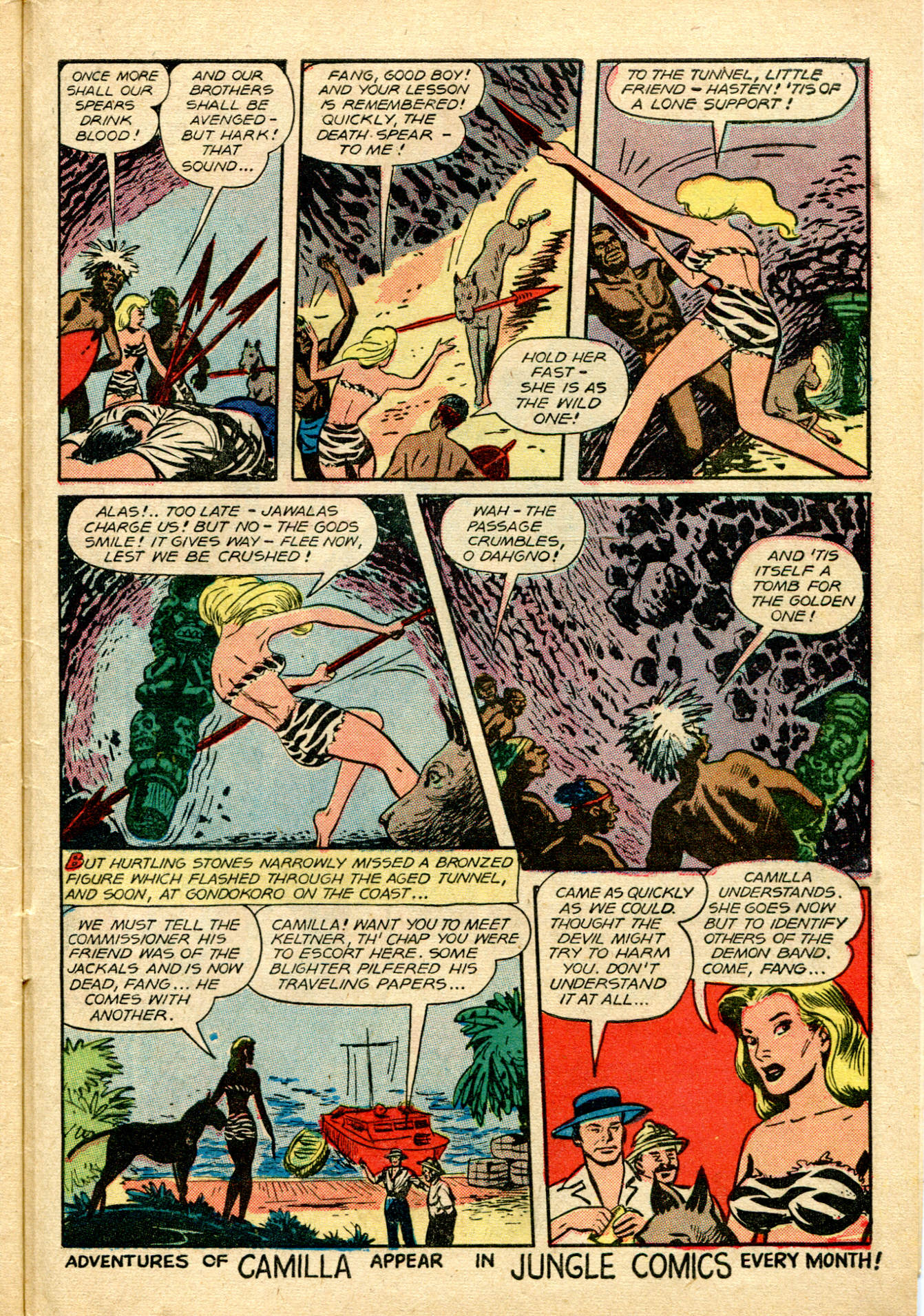 Read online Jungle Comics comic -  Issue #95 - 50