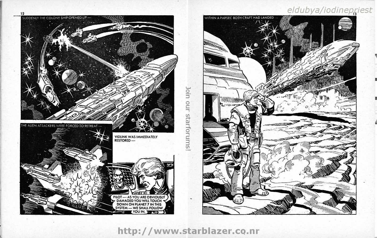 Read online Starblazer comic -  Issue #126 - 8