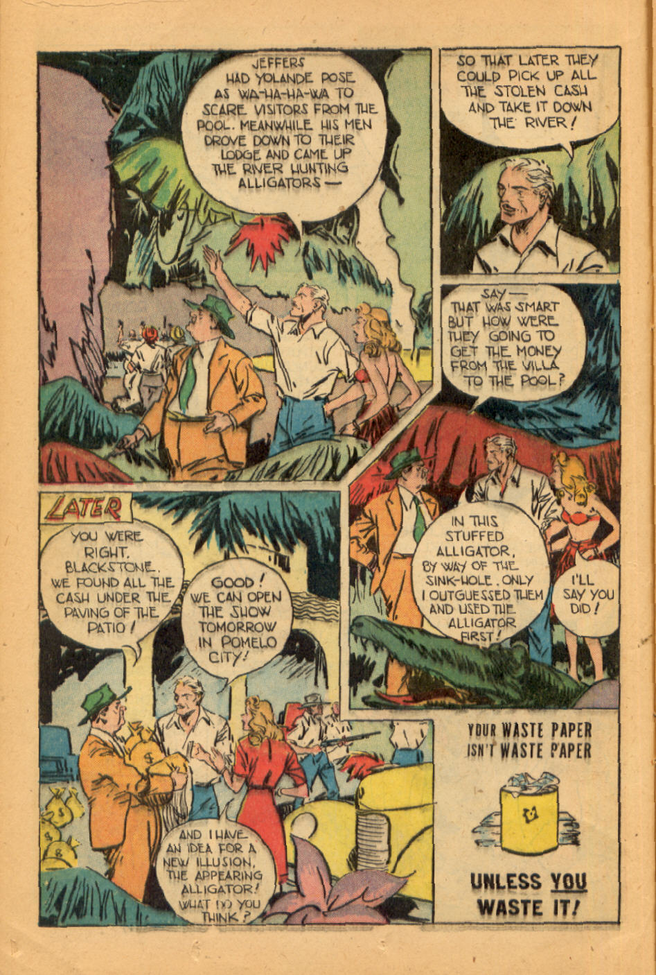 Read online Super-Magician Comics comic -  Issue #45 - 16