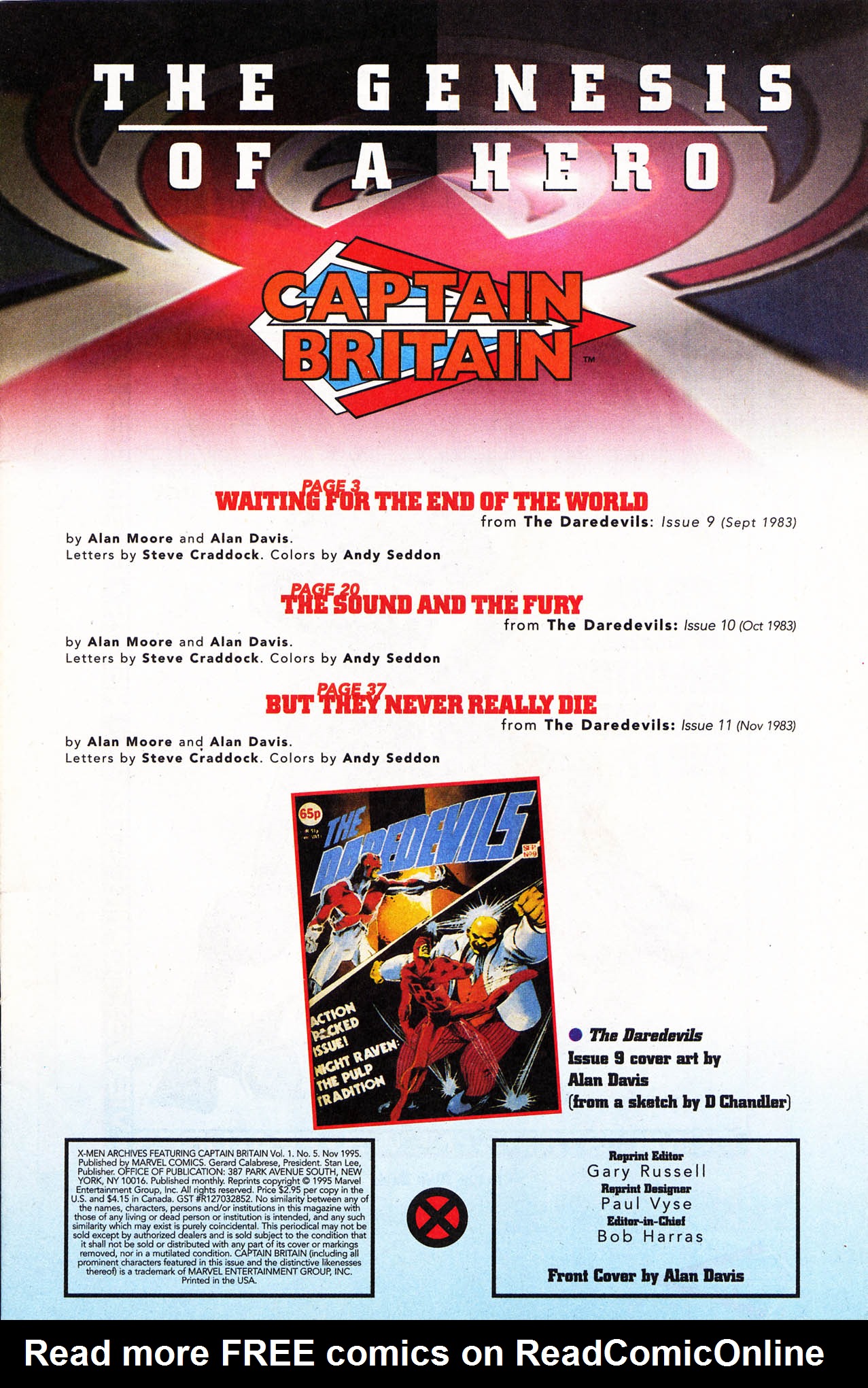 Read online X-Men Archives Featuring Captain Britain comic -  Issue #5 - 2