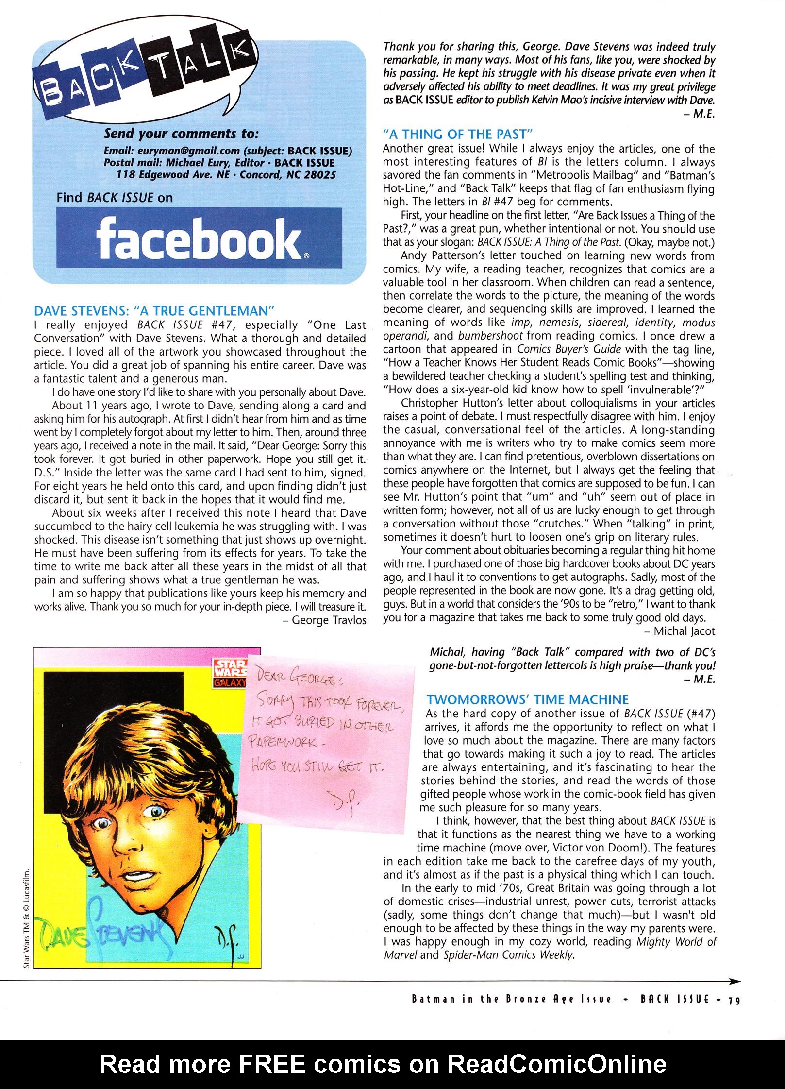 Read online Back Issue comic -  Issue #50 - 78