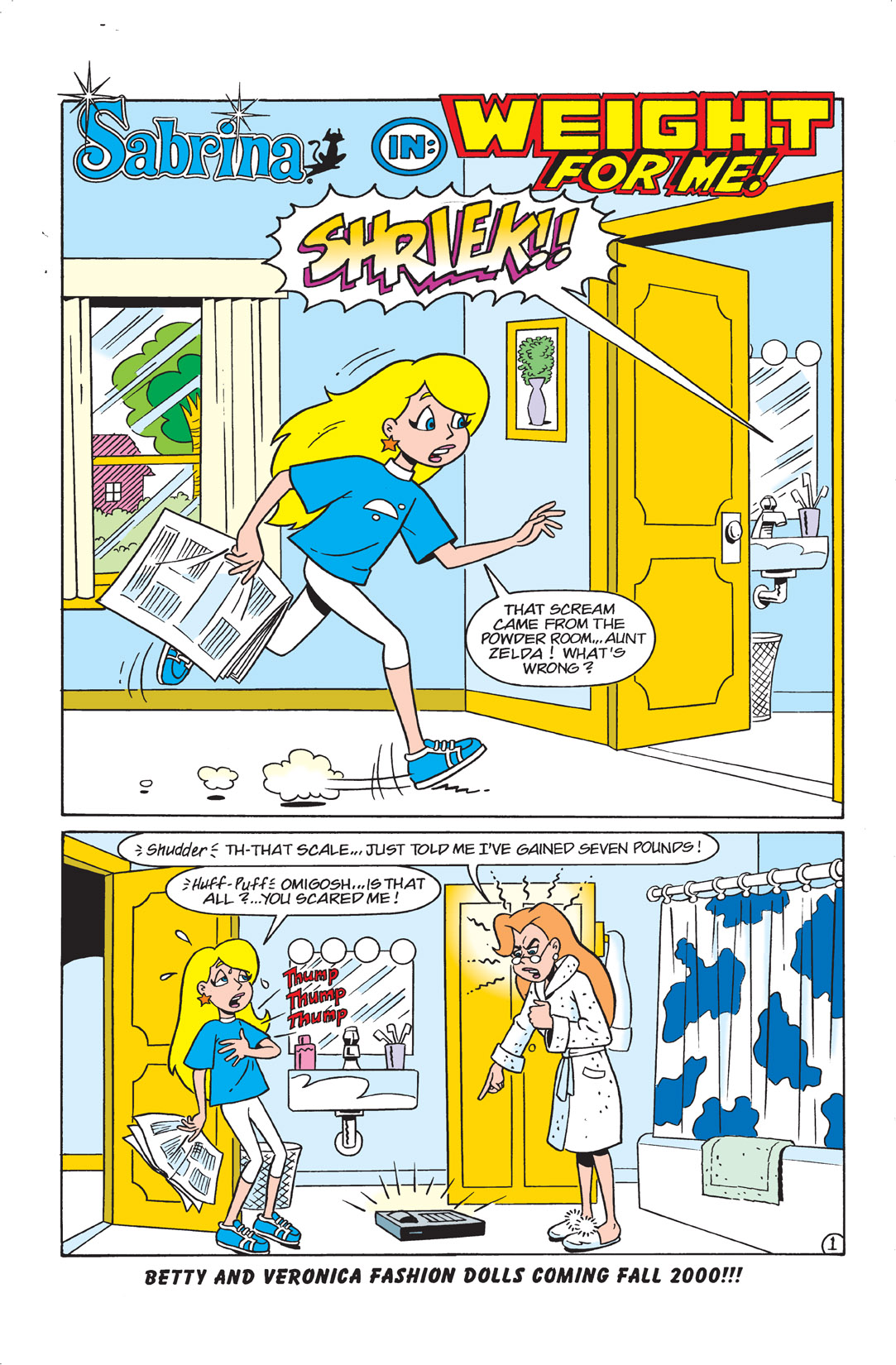 Read online Sabrina the Teenage Witch (2000) comic -  Issue #8 - 13