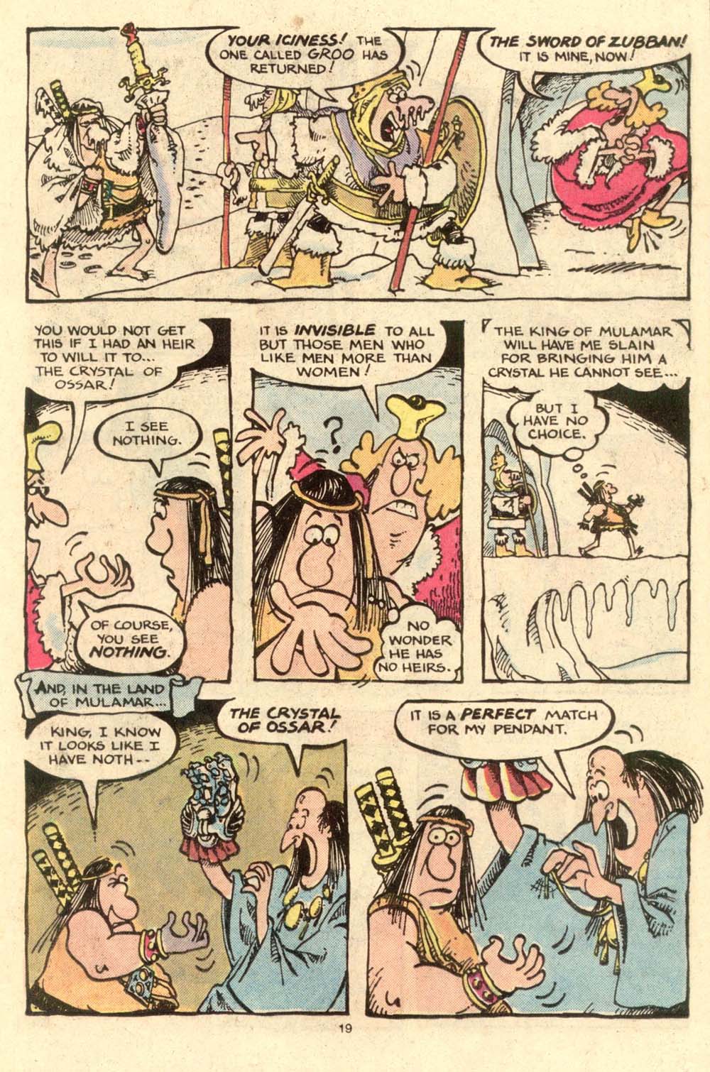 Read online Groo the Wanderer comic -  Issue #4 - 20