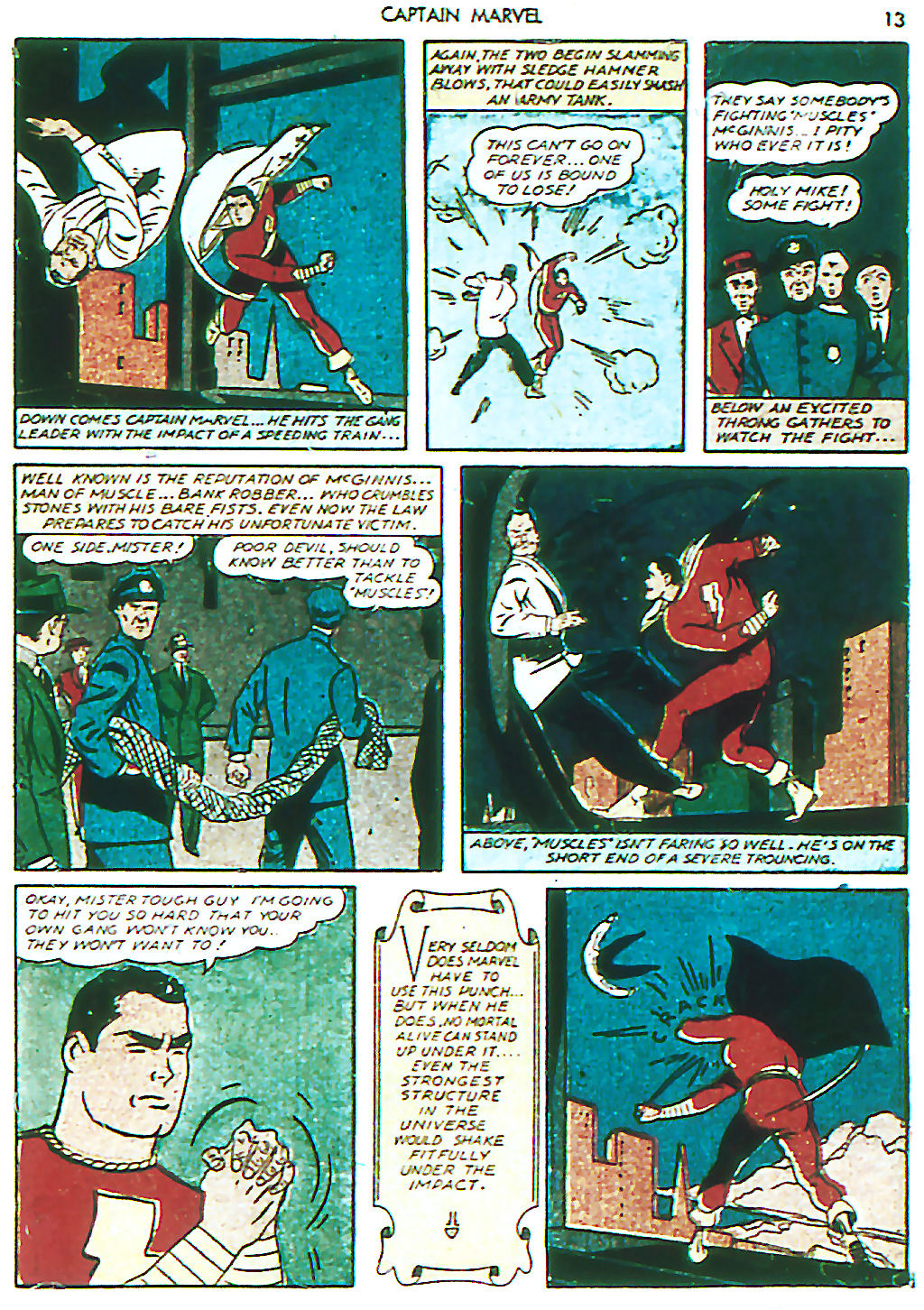 Read online Captain Marvel Adventures comic -  Issue #3 - 16