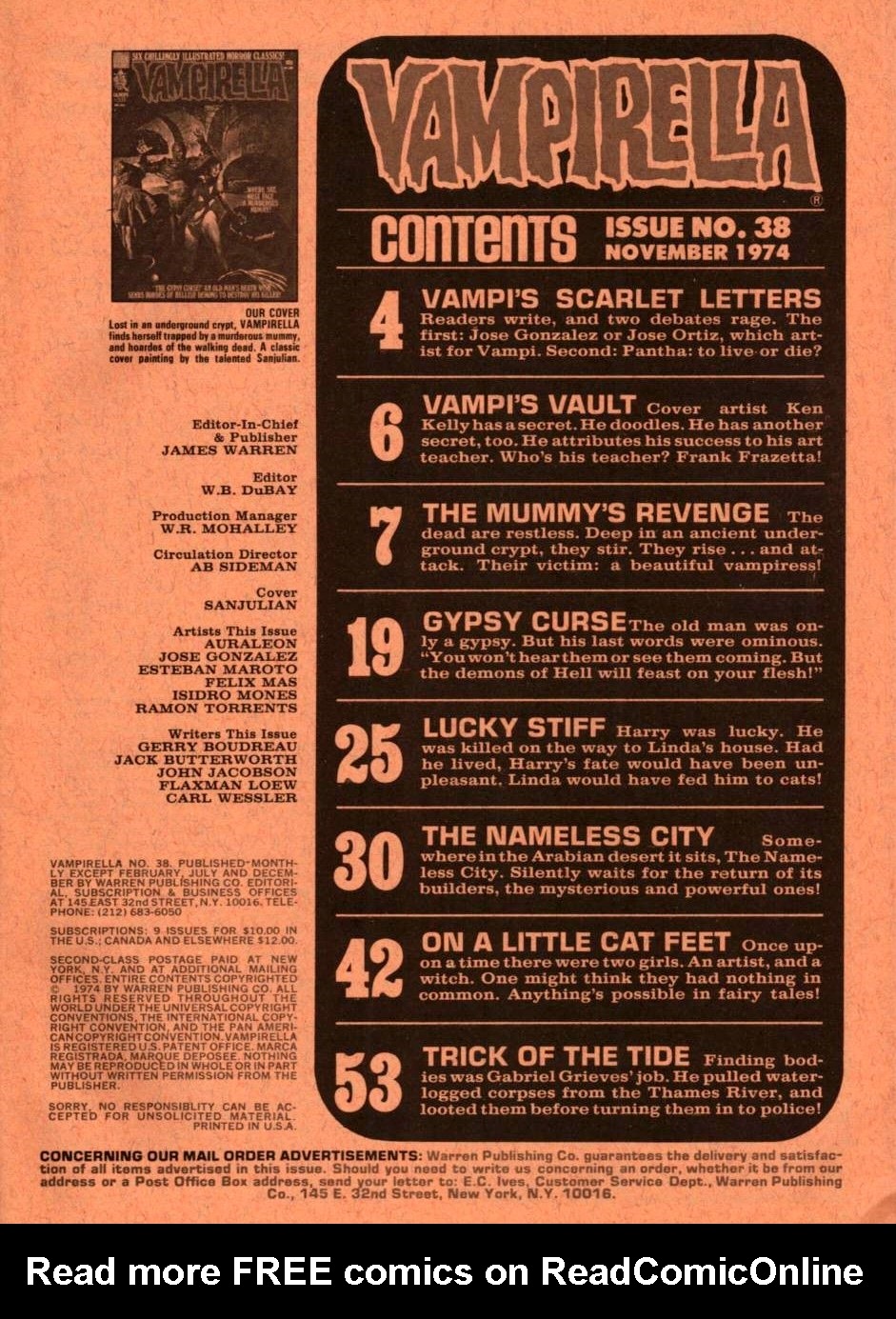 Read online Vampirella (1969) comic -  Issue #38 - 3