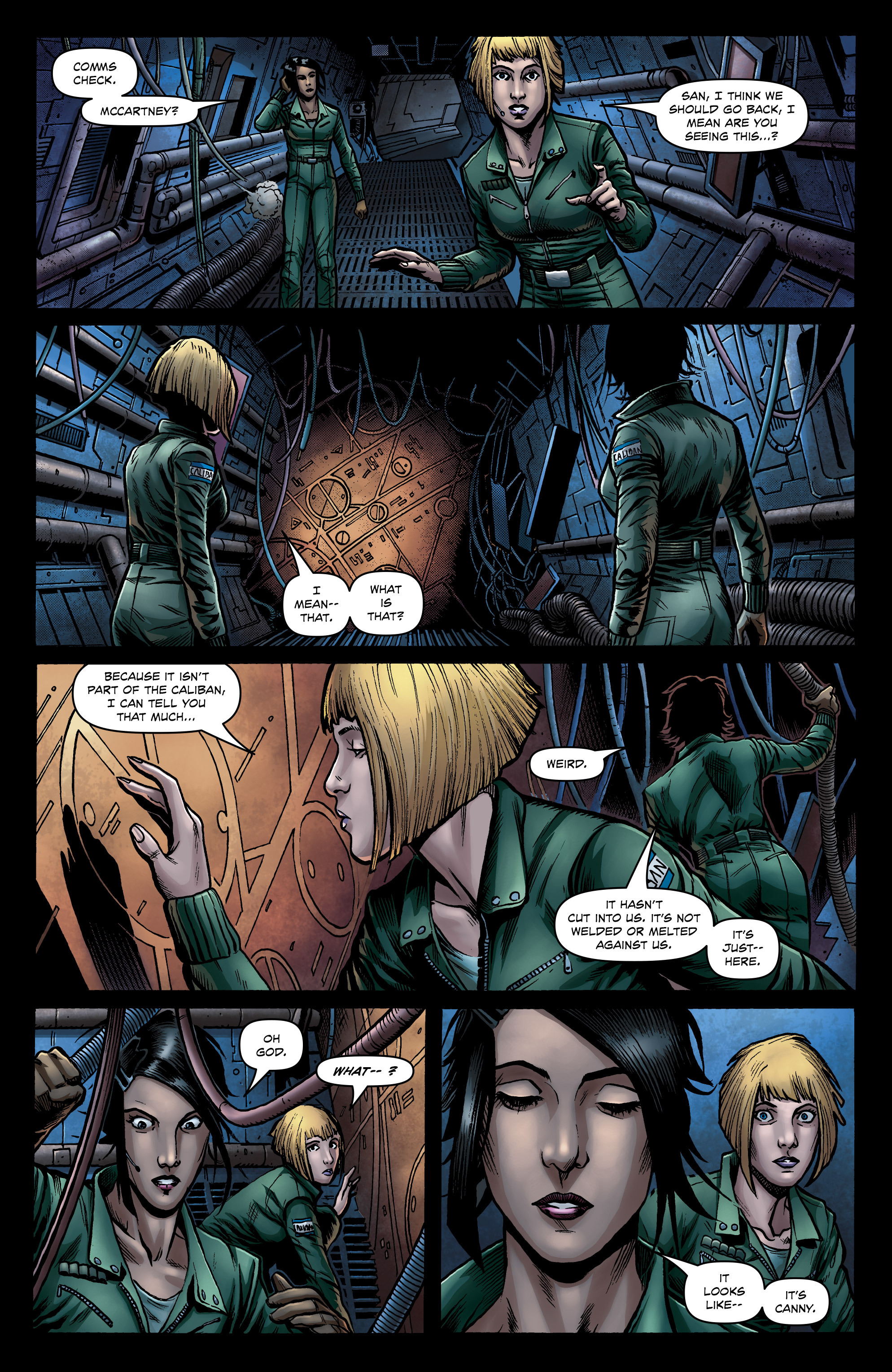Read online Caliban comic -  Issue #1 - 21