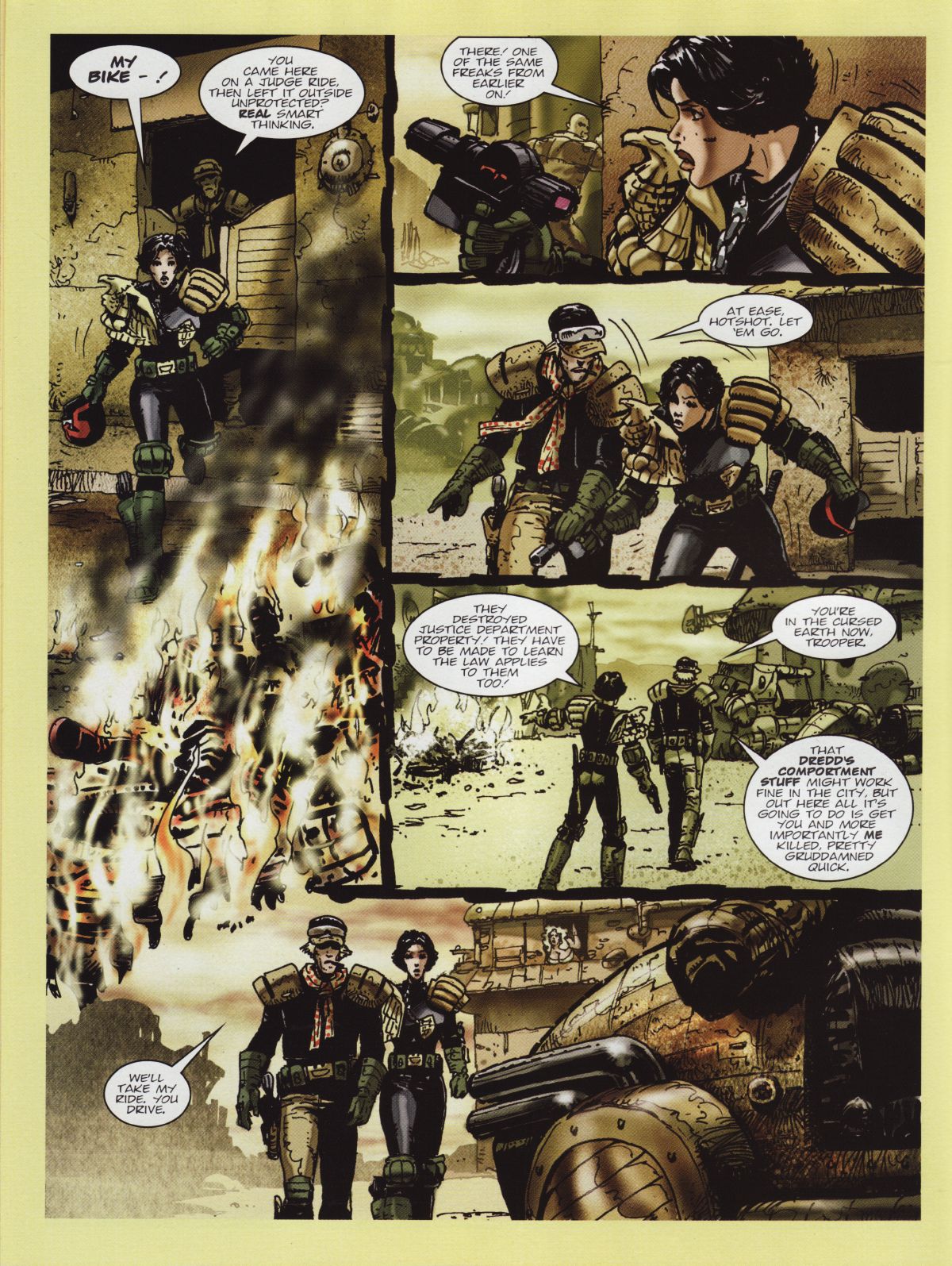 Read online Judge Dredd Megazine (Vol. 5) comic -  Issue #221 - 22