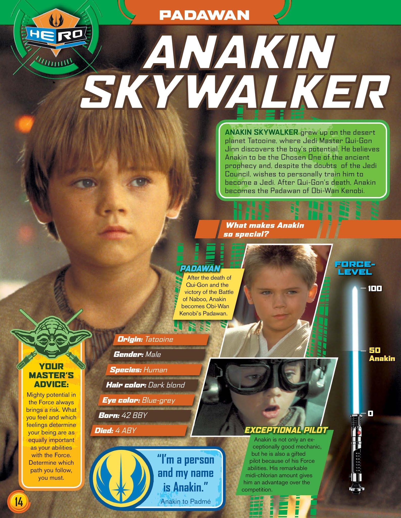 Read online Star Wars Jedi Master Magazine comic -  Issue #1 - 12