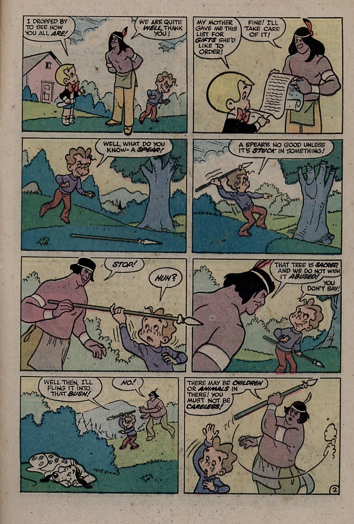 Read online Richie Rich & Dollar the Dog comic -  Issue #10 - 45