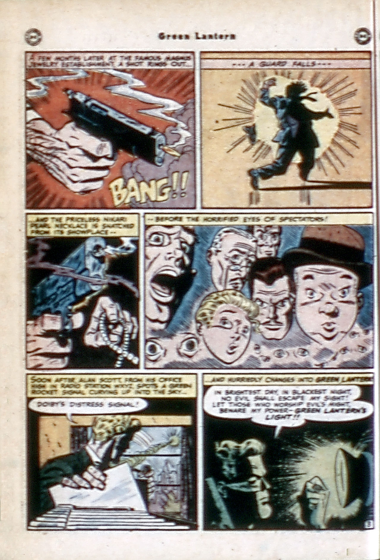 Read online Green Lantern (1941) comic -  Issue #37 - 40