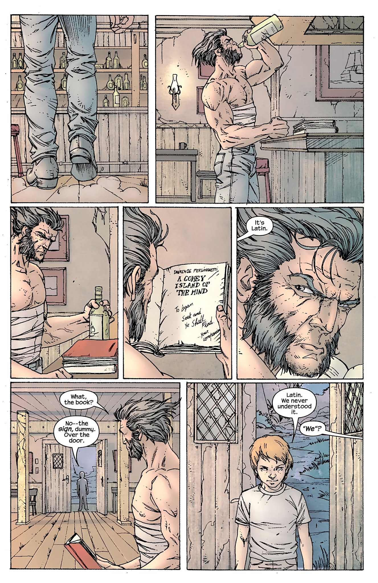Read online Wolverine: Xisle comic -  Issue #5 - 8