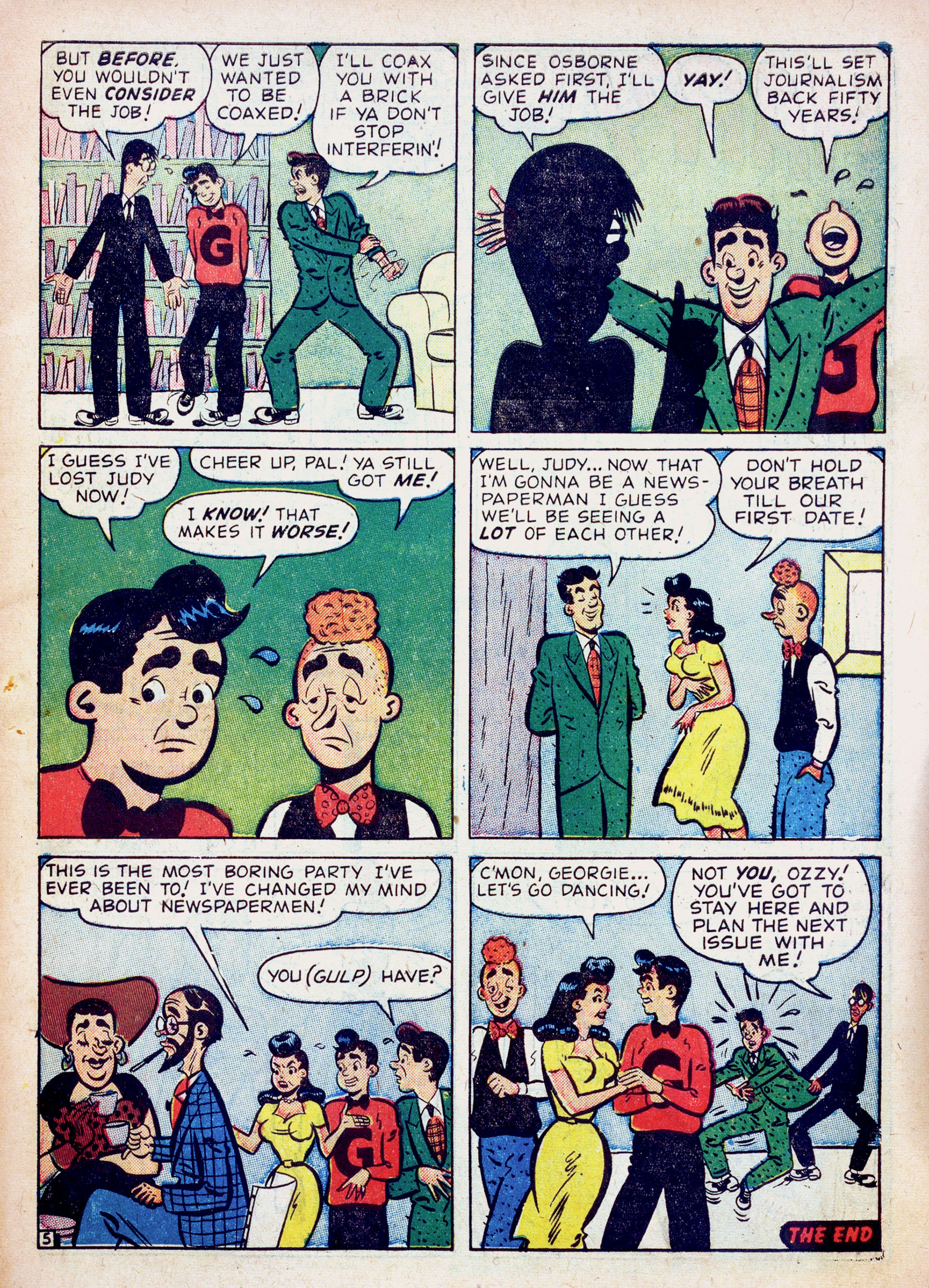 Read online Georgie Comics (1949) comic -  Issue #35 - 7