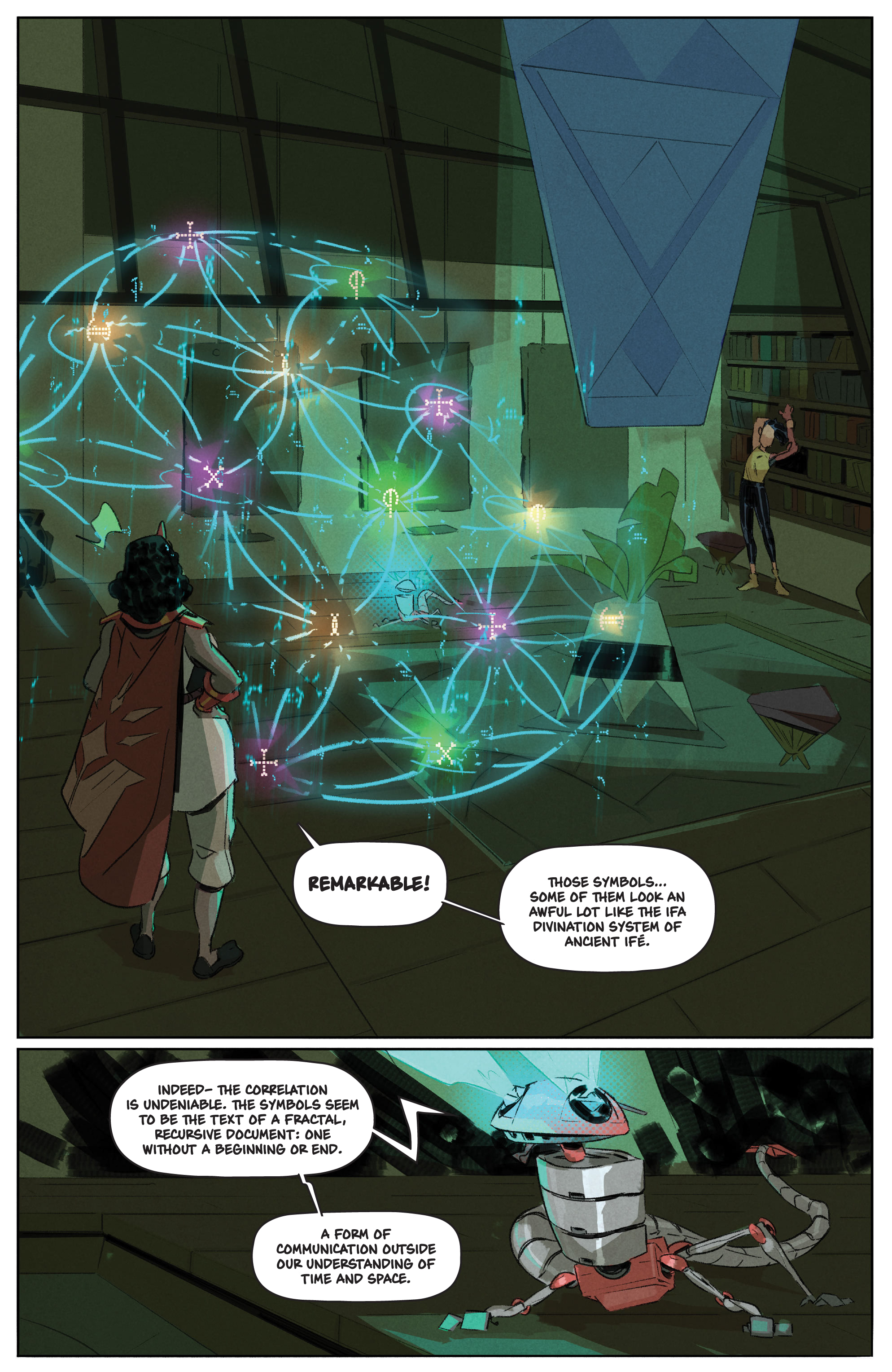 Read online New Masters comic -  Issue #5 - 20