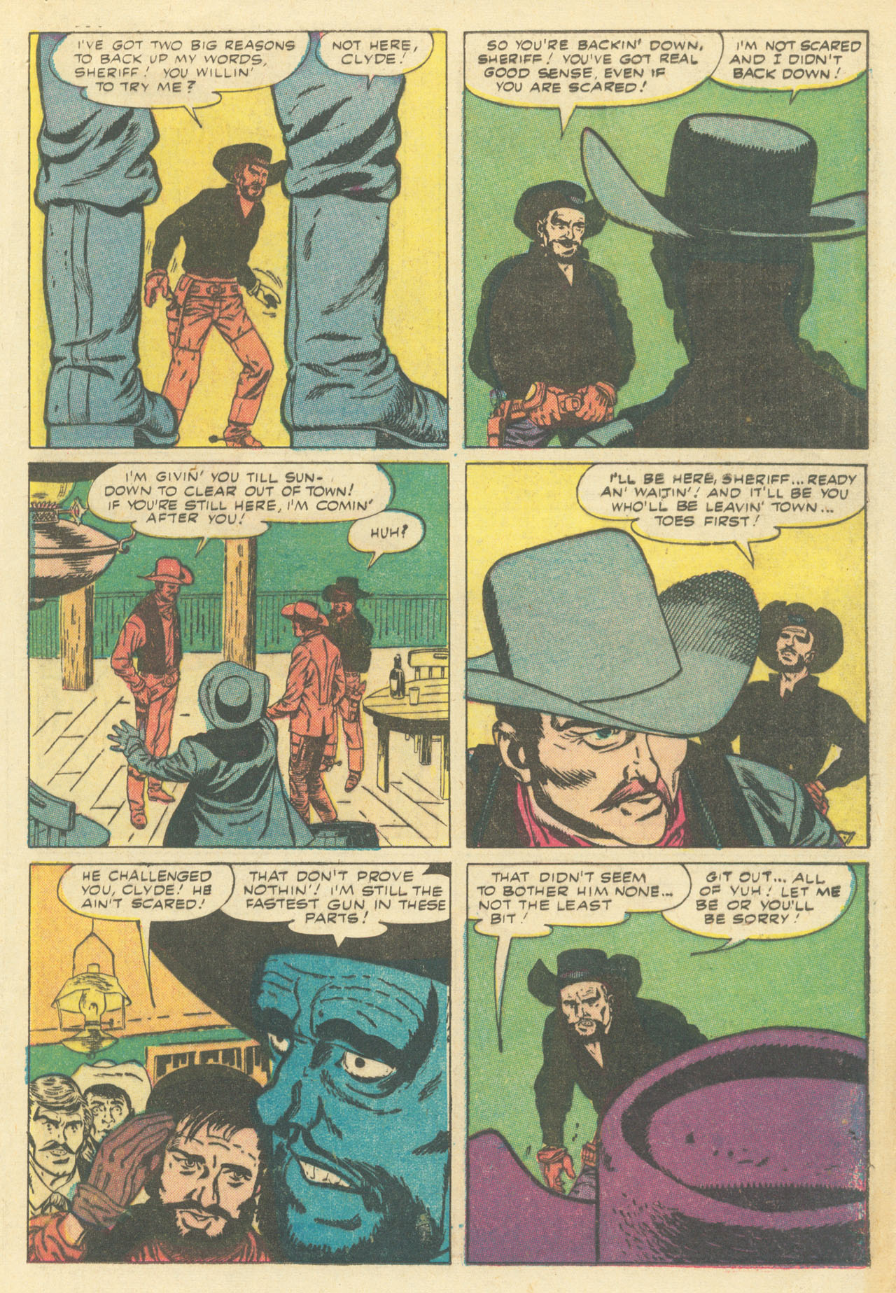 Read online Six-Gun Western comic -  Issue #2 - 17
