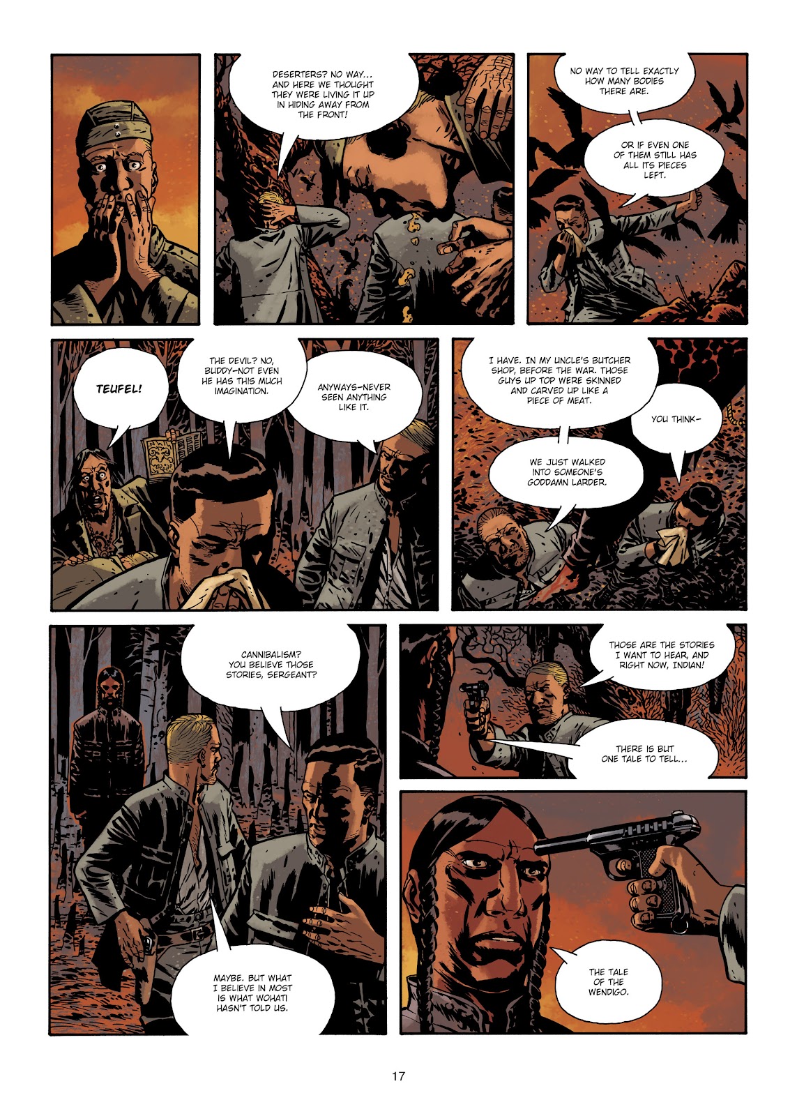 The Curse of the Wendigo issue 1 - Page 17
