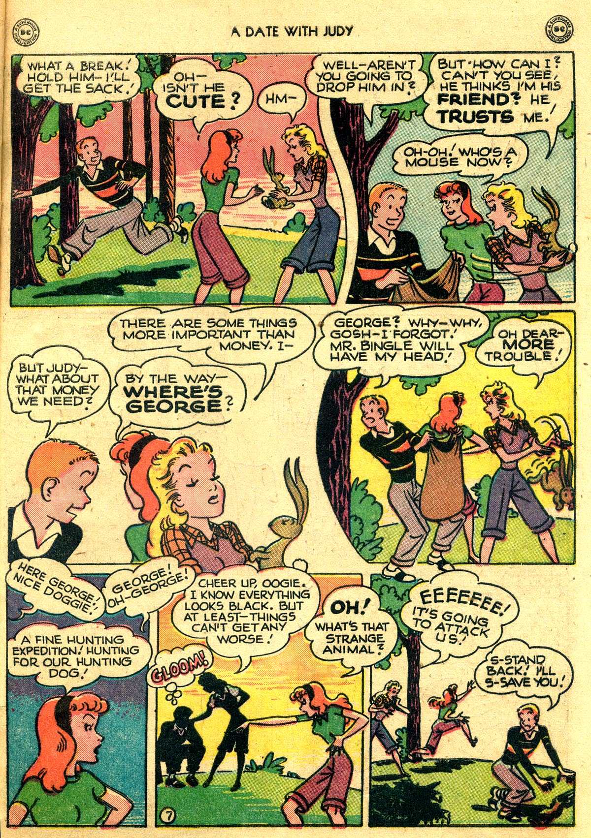 Read online A Date with Judy comic -  Issue #4 - 47